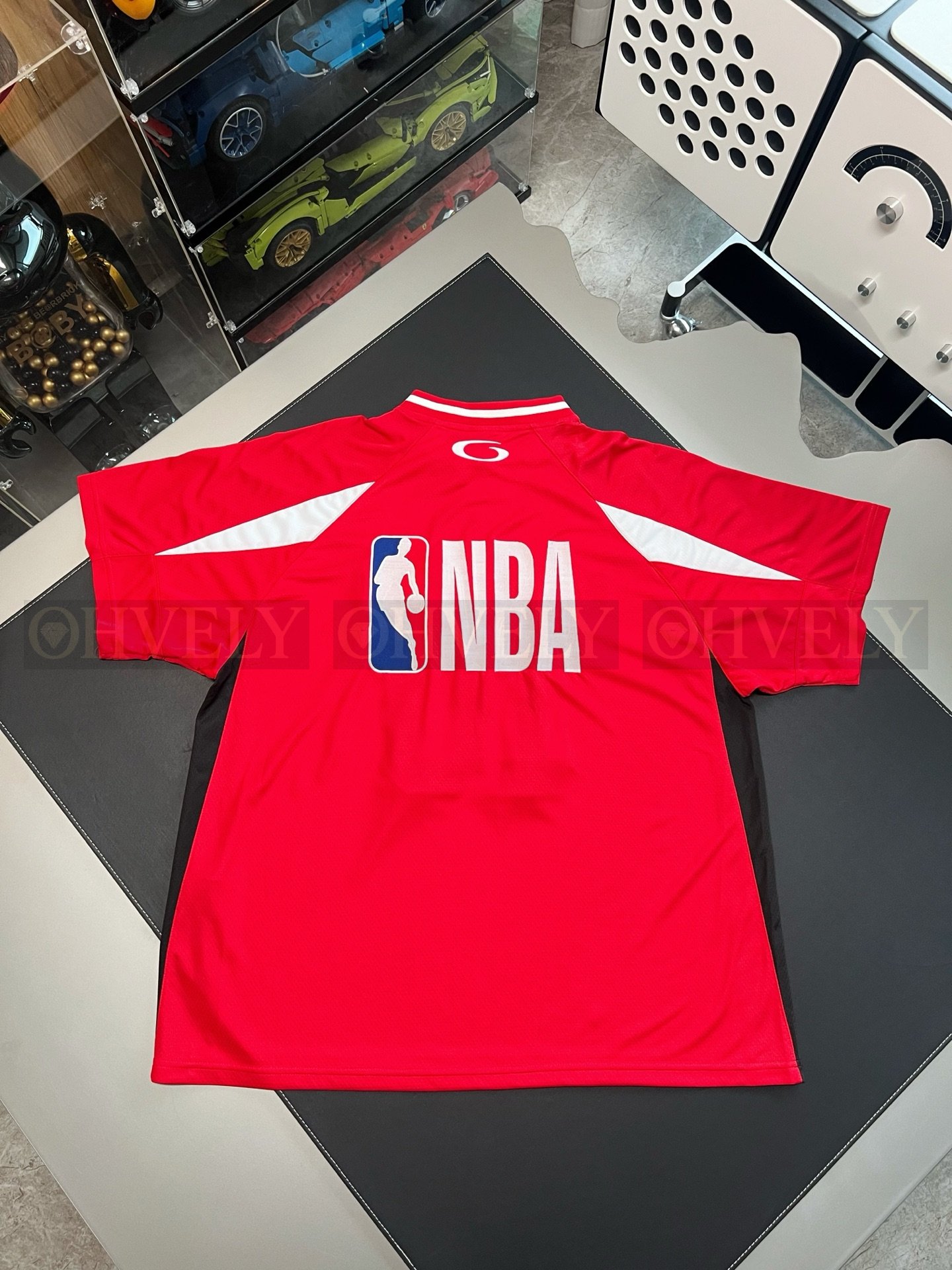 【 ZP버전 】발렌시아가 Balenciaga NBA 콜라보레이션 메쉬 로고 저지 상품 썸네일