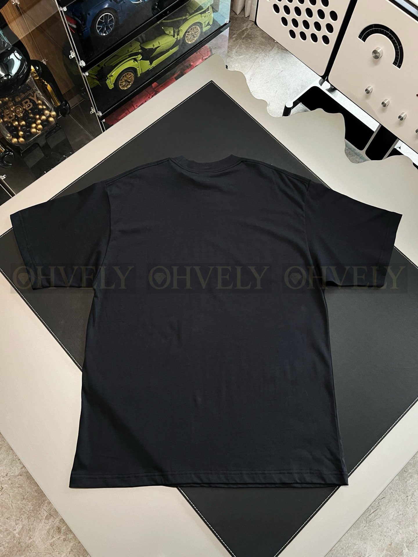【 ZP버전 】발렌시아가 Balenciaga 더블 B 로고 프린트 반팔 티셔츠 상품 썸네일