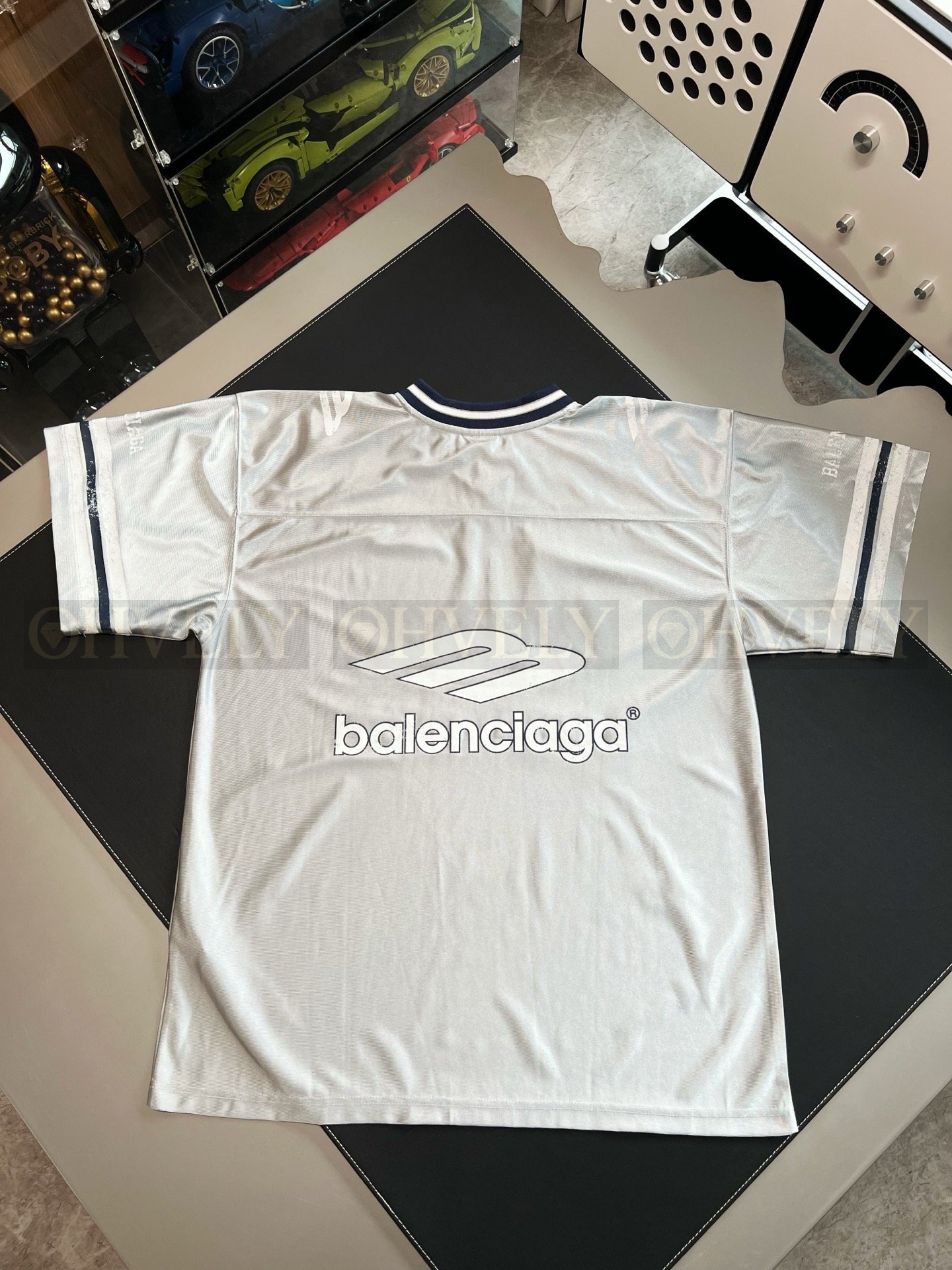 【 ZP버전 】발렌시아가 Balenciaga 3B 스포츠 아이콘 로고 저지 티셔츠 상품 썸네일