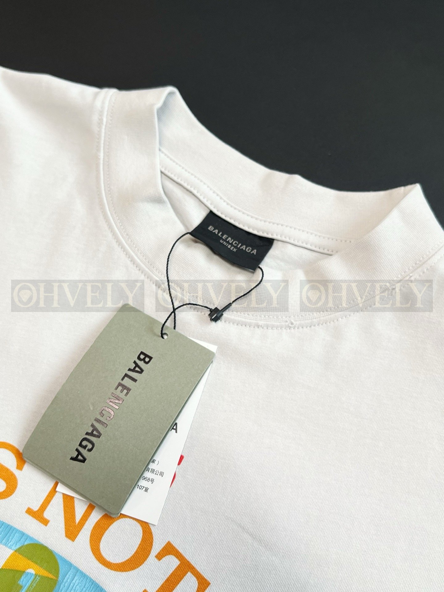 【 ZP버전 】발렌시아가 Balenciaga "This Is Not A New T-Shirt" 그래픽 프린트 티셔츠 상품 썸네일