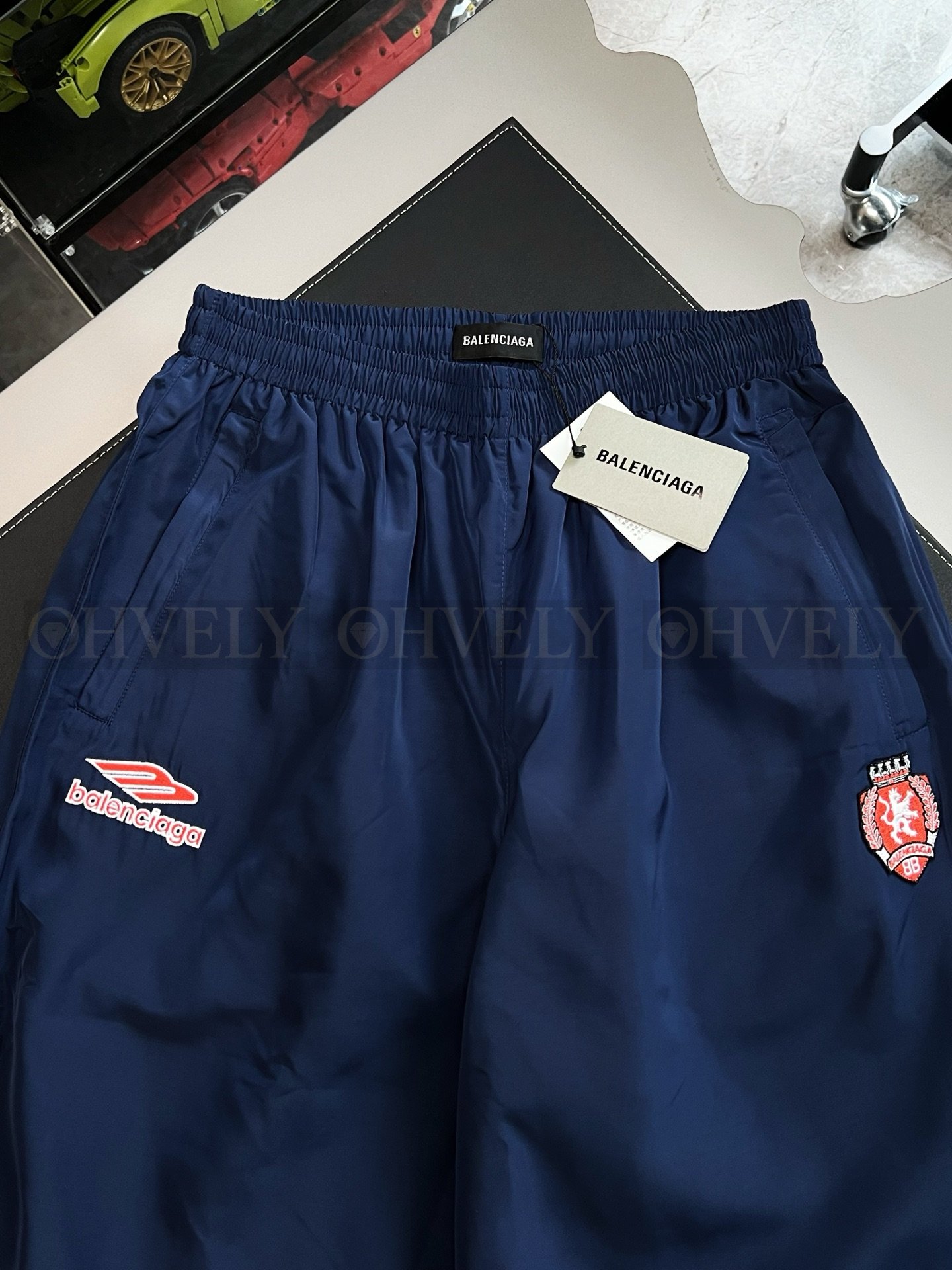 【 ZP버전 】발렌시아가 Balenciaga 3B 스포츠 아이콘 축구 트랙 팬츠 상품 썸네일