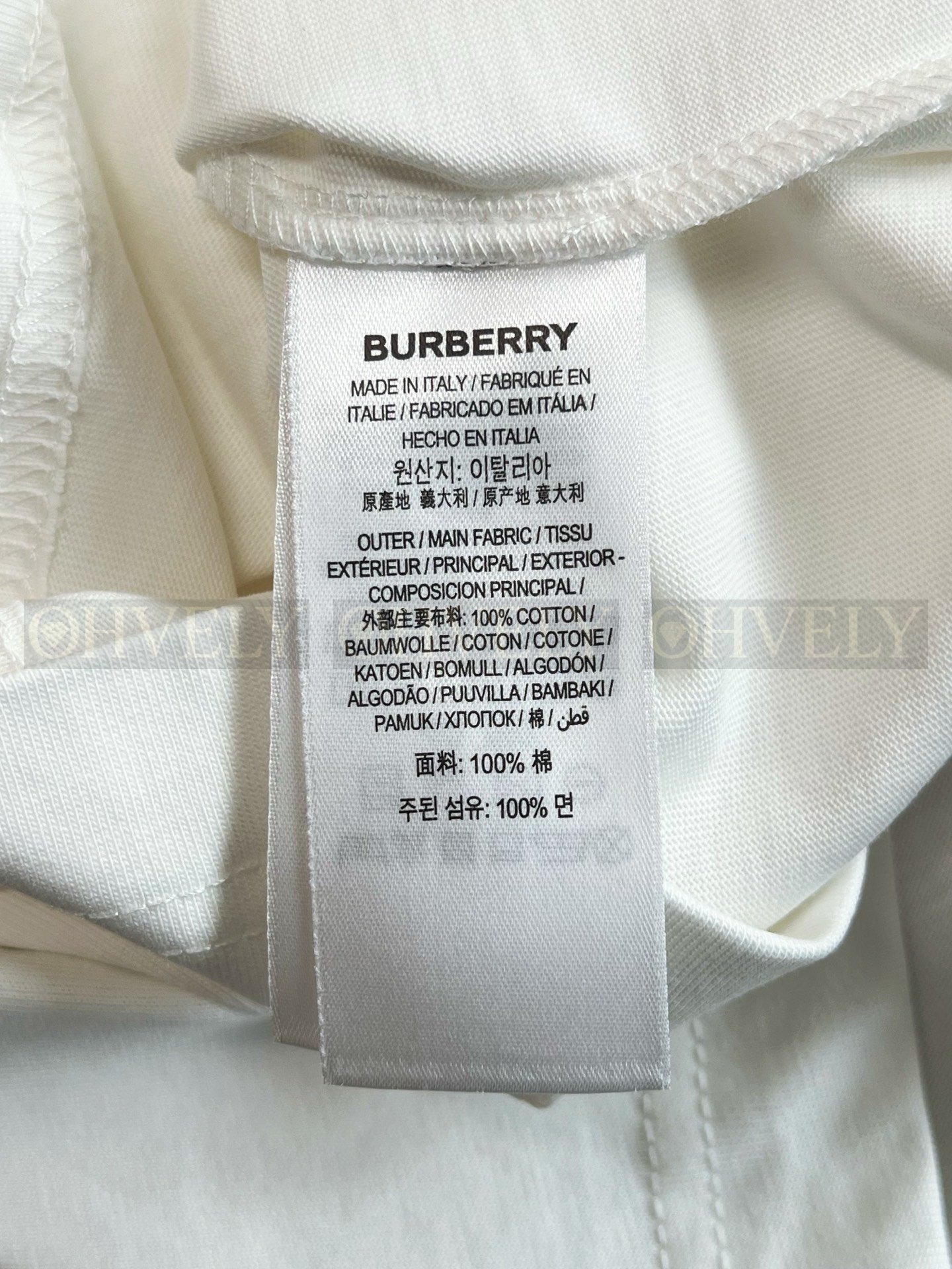 【 ZP버전 】버버리 Burberry 덱체어 프린트 코튼 티셔츠 상품 썸네일