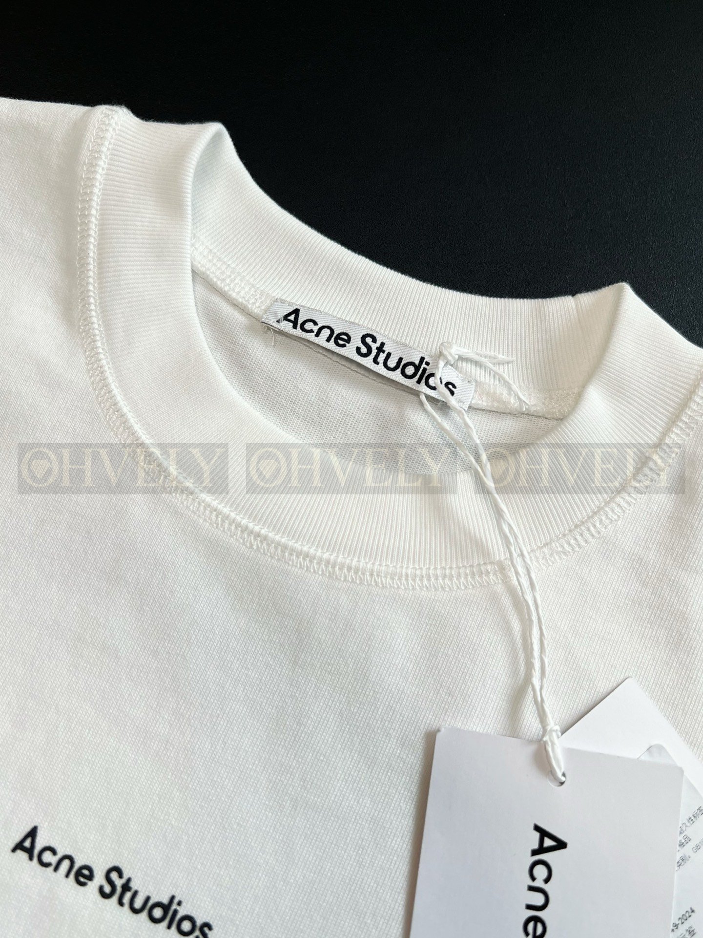 【 ZP버전 】아크네 스튜디오 Acne Studios 로고 자수 티셔츠 상품 썸네일