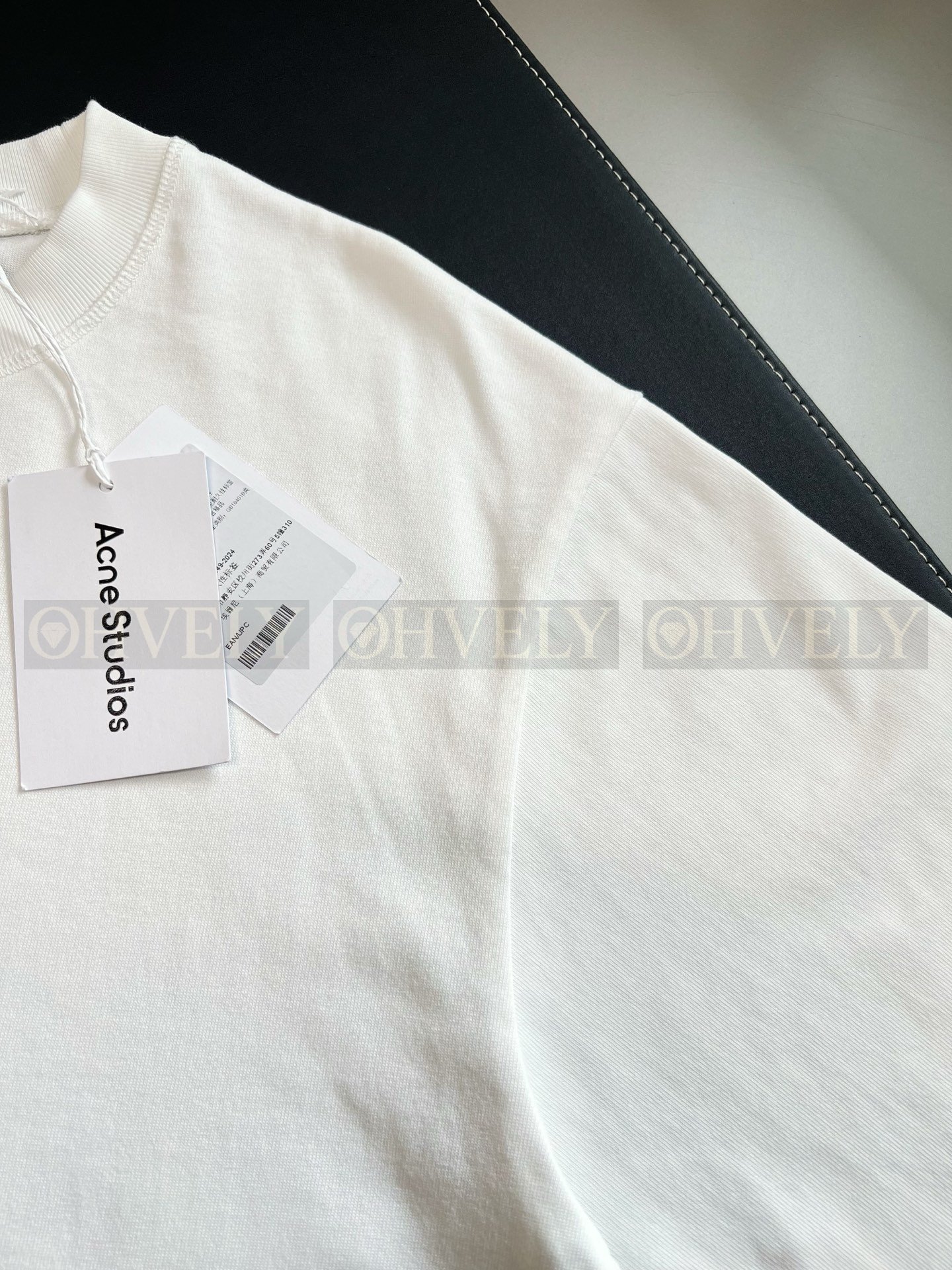 【 ZP버전 】아크네 스튜디오 Acne Studios 로고 자수 티셔츠 상품 썸네일