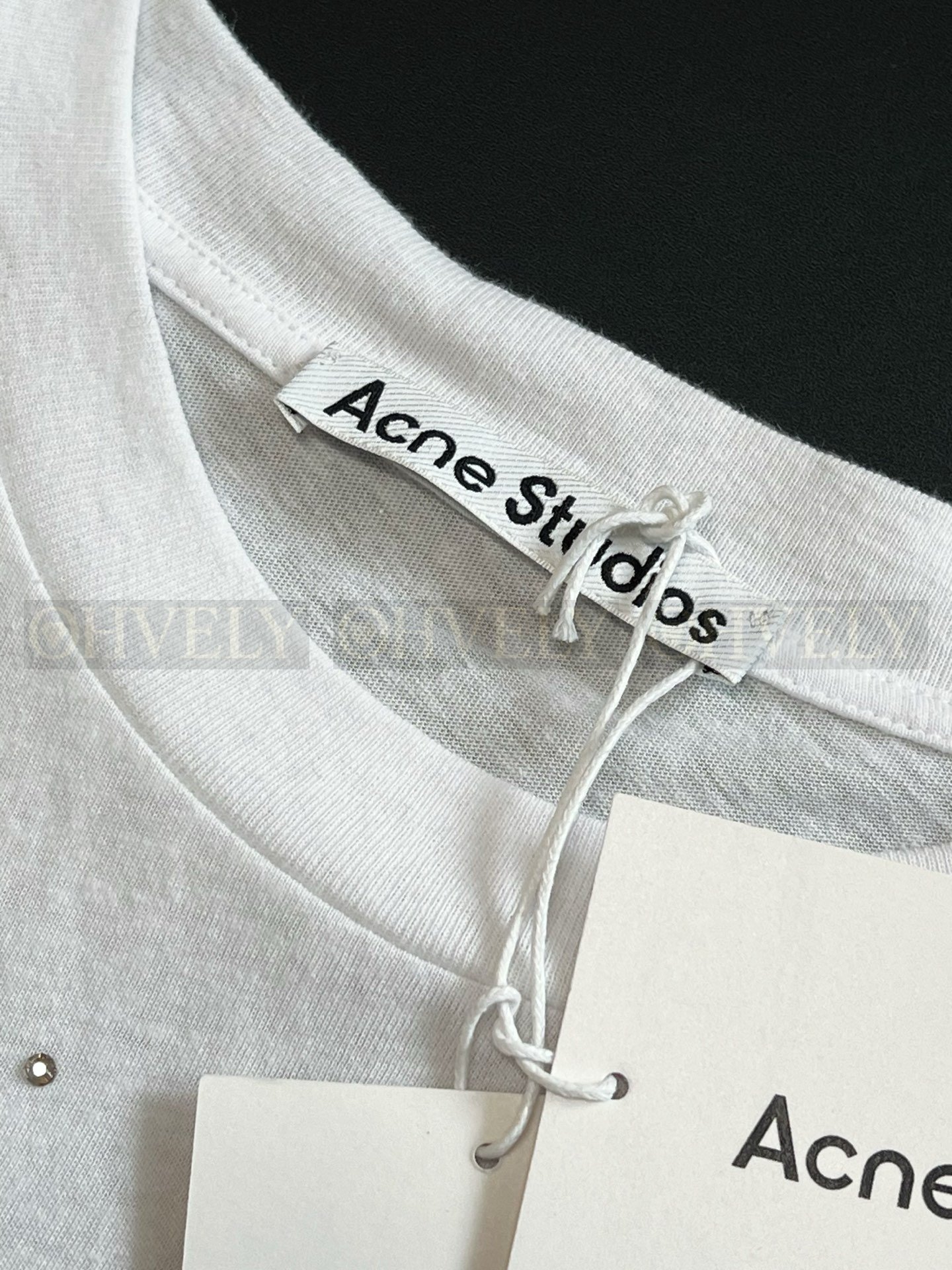 【 ZP버전 】아크네 스튜디오 Acne Studios 스톡홀름 1996 라인스톤 로고 티셔츠 상품 썸네일