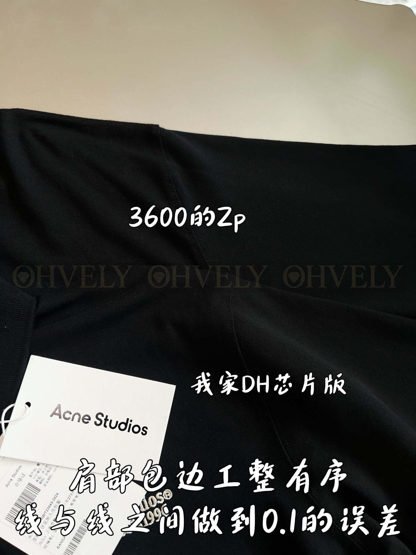 【 ZP버전 】아크네 스튜디오 Acne Studios 자수 로고 코튼 피케 폴로 셔츠 상품 썸네일
