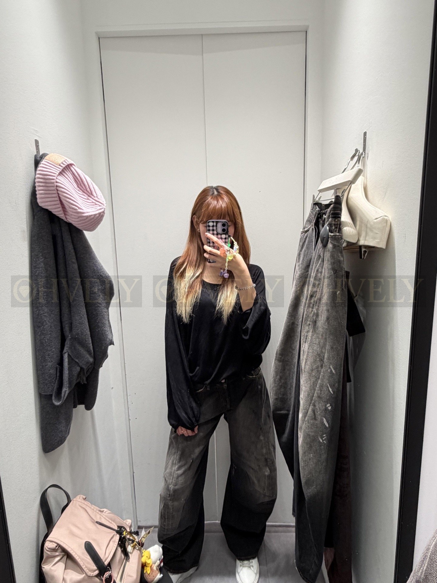 【 ZP버전 】아크네 스튜디오 Acne Studios 페인트 스플래터 워싱 와이드 레그 데님 팬츠 상품 썸네일