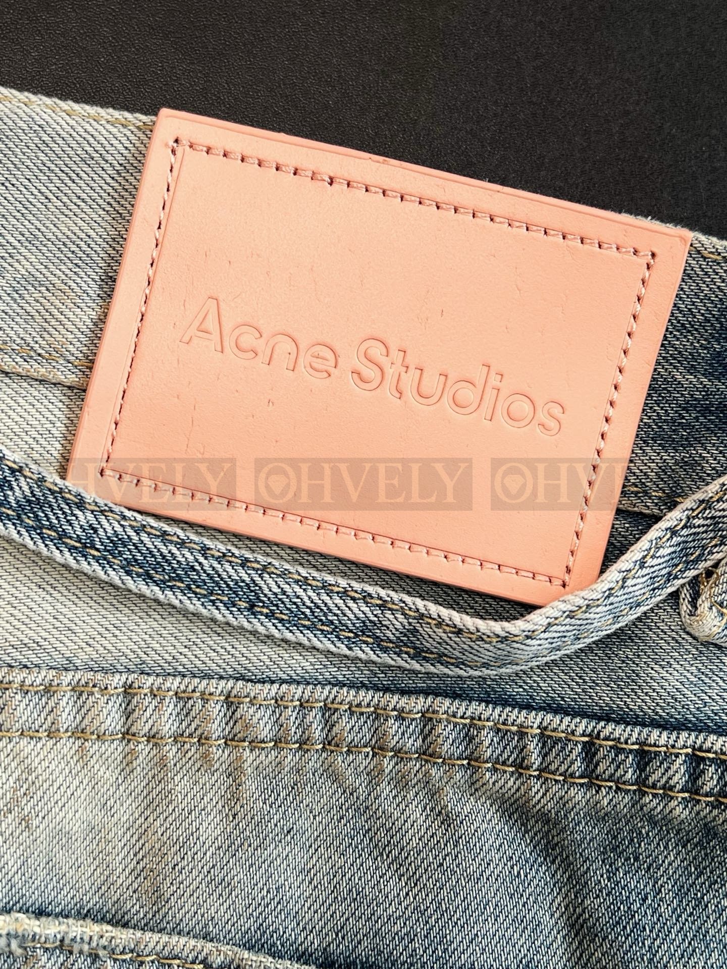 【 ZP버전 】아크네 스튜디오 Acne Studios 페인트 스플래터 라이트 워싱 데님 쇼츠 상품 썸네일