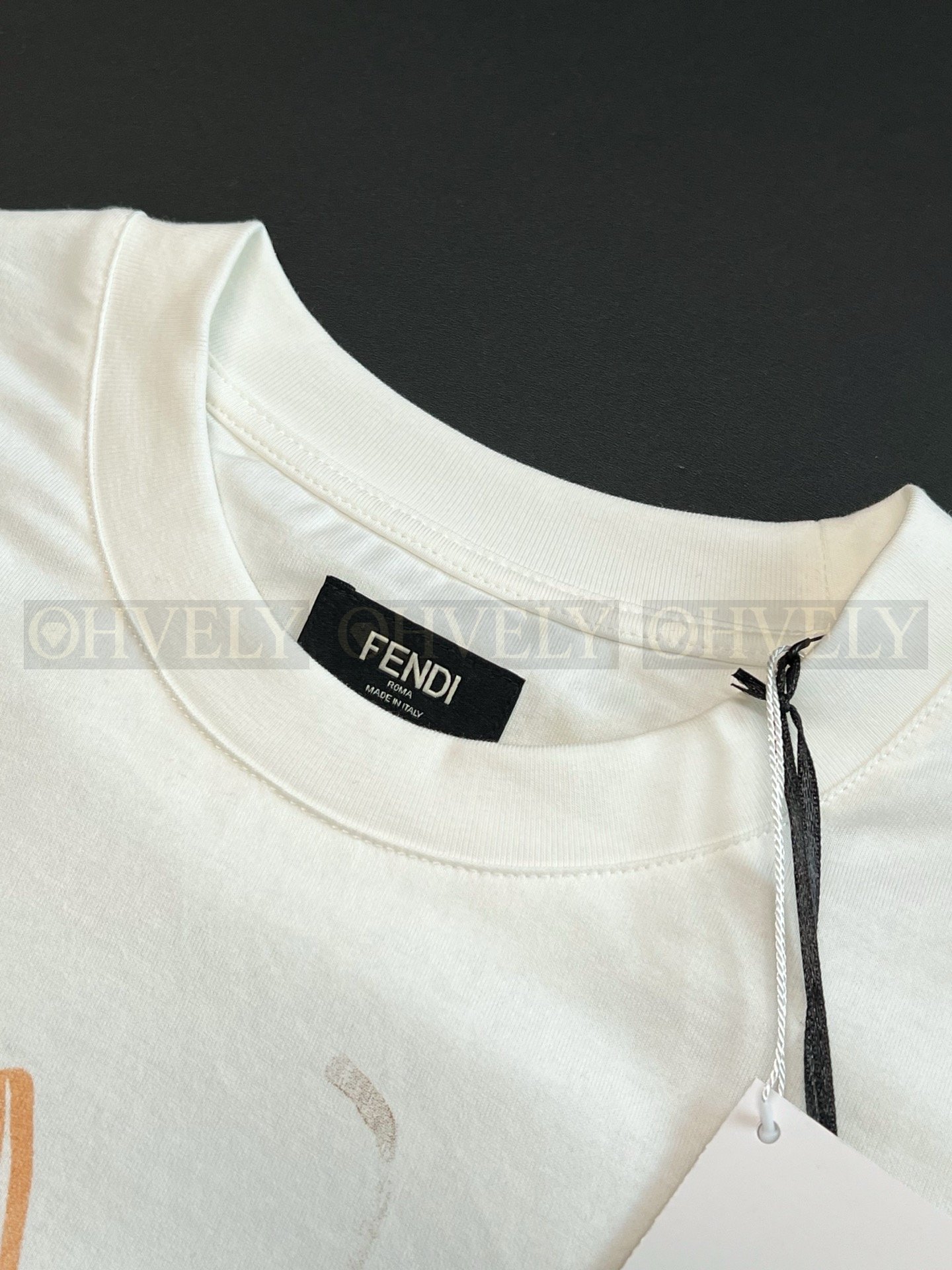 【 ZP버전 】펜디 Fendi 아이스크림 로고 자수 티셔츠 상품 썸네일