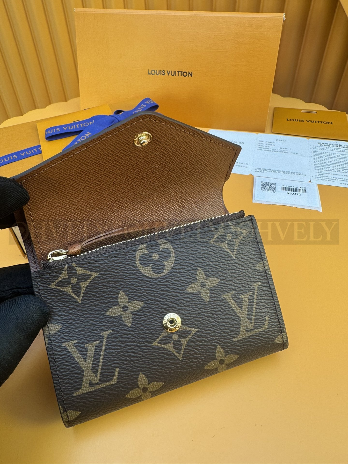 【 ZP 버전 】루이비통 Louis Vuitton 로잘리 코인 퍼스 브라운 상품 썸네일