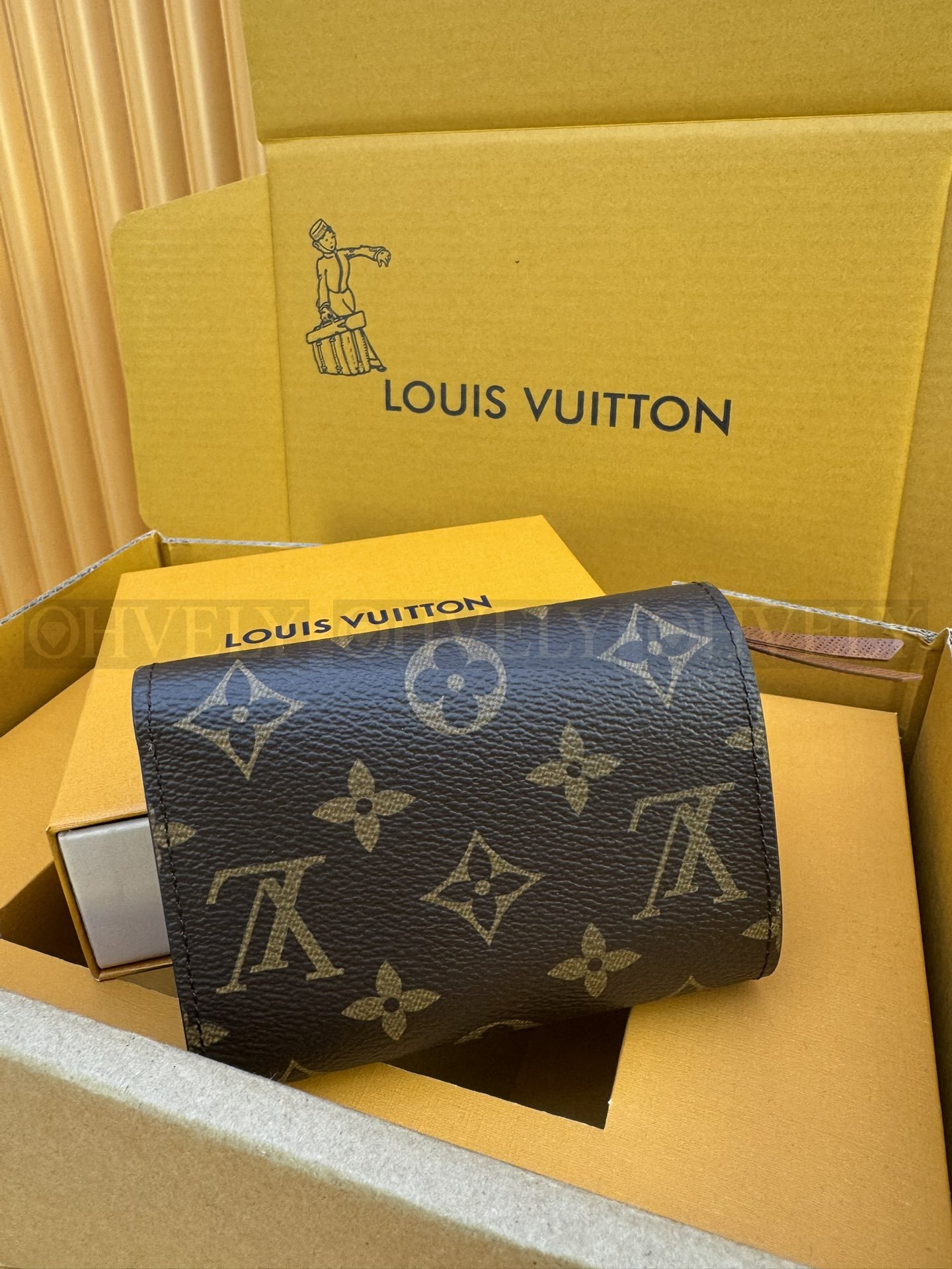 【 ZP 버전 】루이비통 Louis Vuitton 로잘리 코인 퍼스 브라운 상품 썸네일