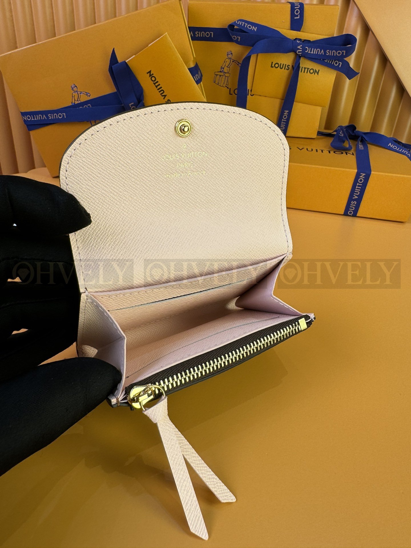 【 ZP 버전 】루이비통 Louis Vuitton 로잘리 코인 퍼스 다미에 에벤 상품 썸네일