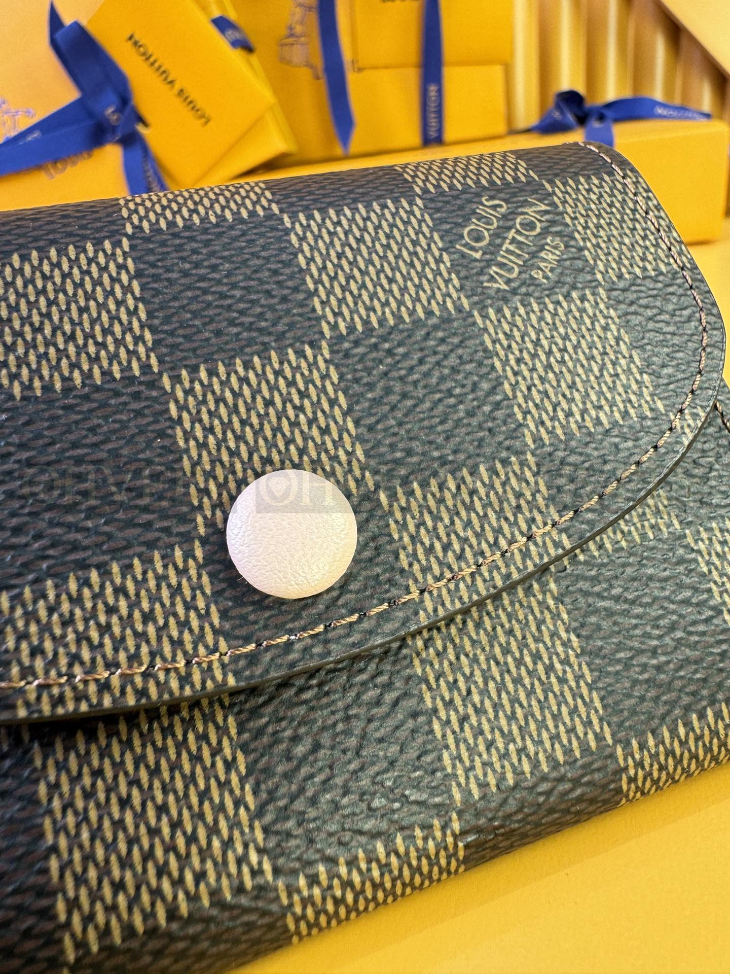 【 ZP 버전 】루이비통 Louis Vuitton 로잘리 코인 퍼스 다미에 에벤 상품 썸네일