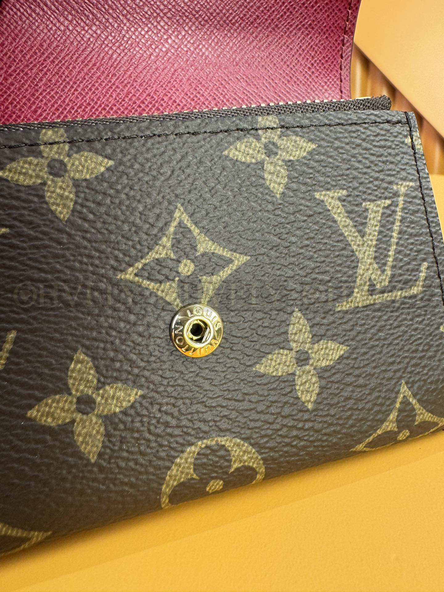 【 ZP 버전 】루이비통 Louis Vuitton 로잘리 코인 퍼스 모노그램 퍼플버튼 상품 썸네일