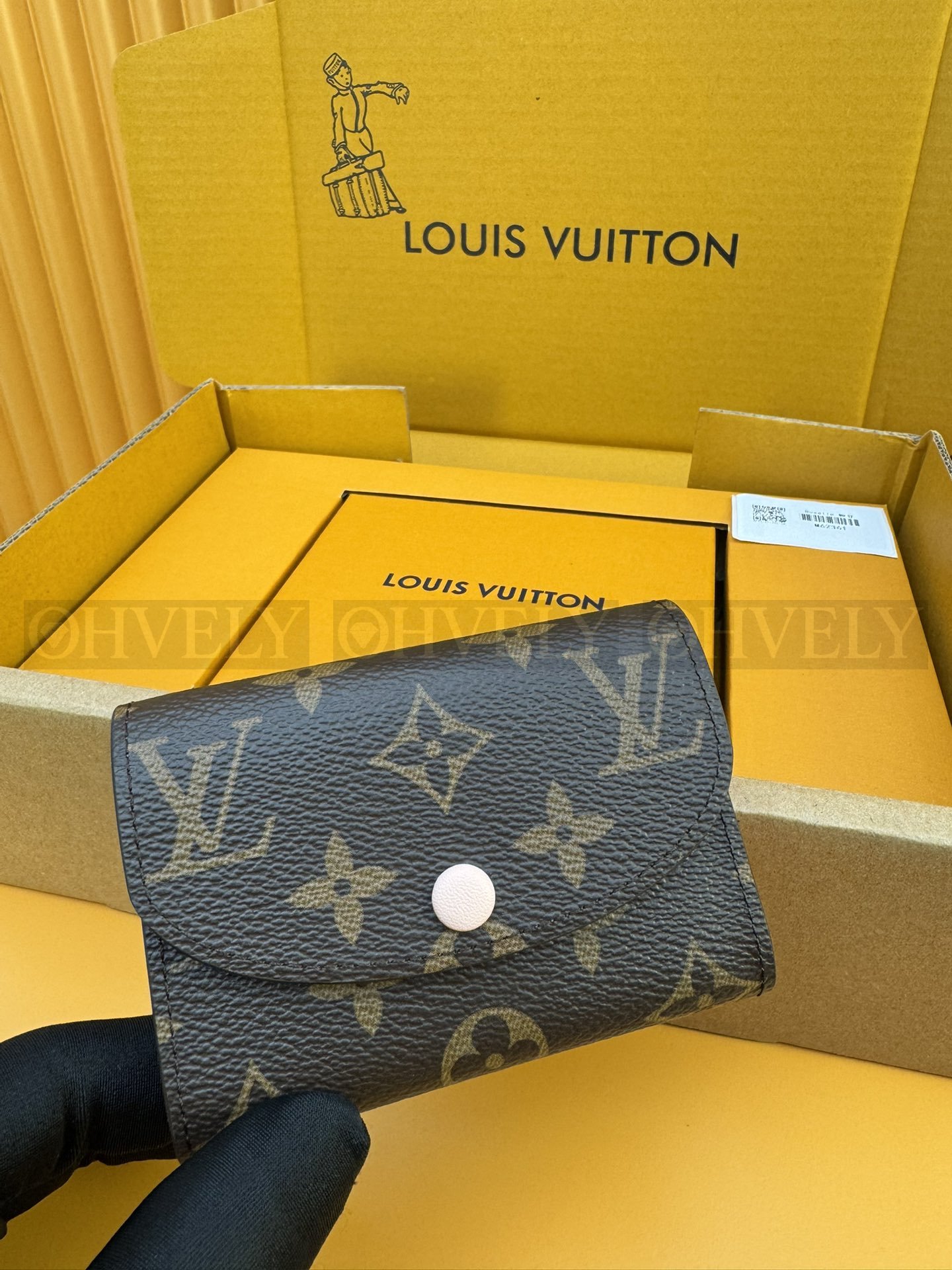 【 ZP 버전 】루이비통 Louis Vuitton 로잘리 코인 퍼스 모노그램 로즈 발레린 상품 썸네일