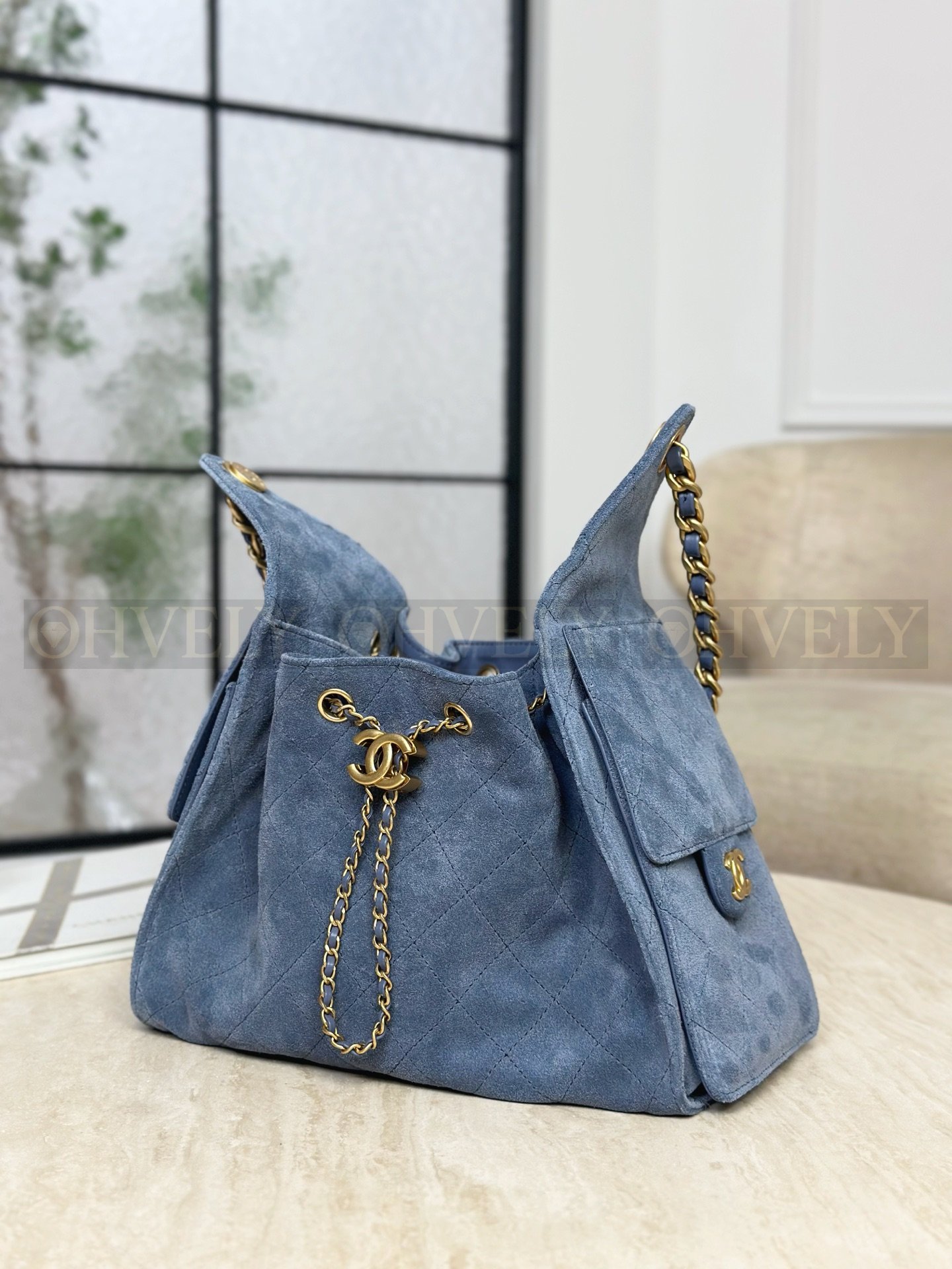 샤넬 25k 스웨이드 호보백(small) 상품 썸네일