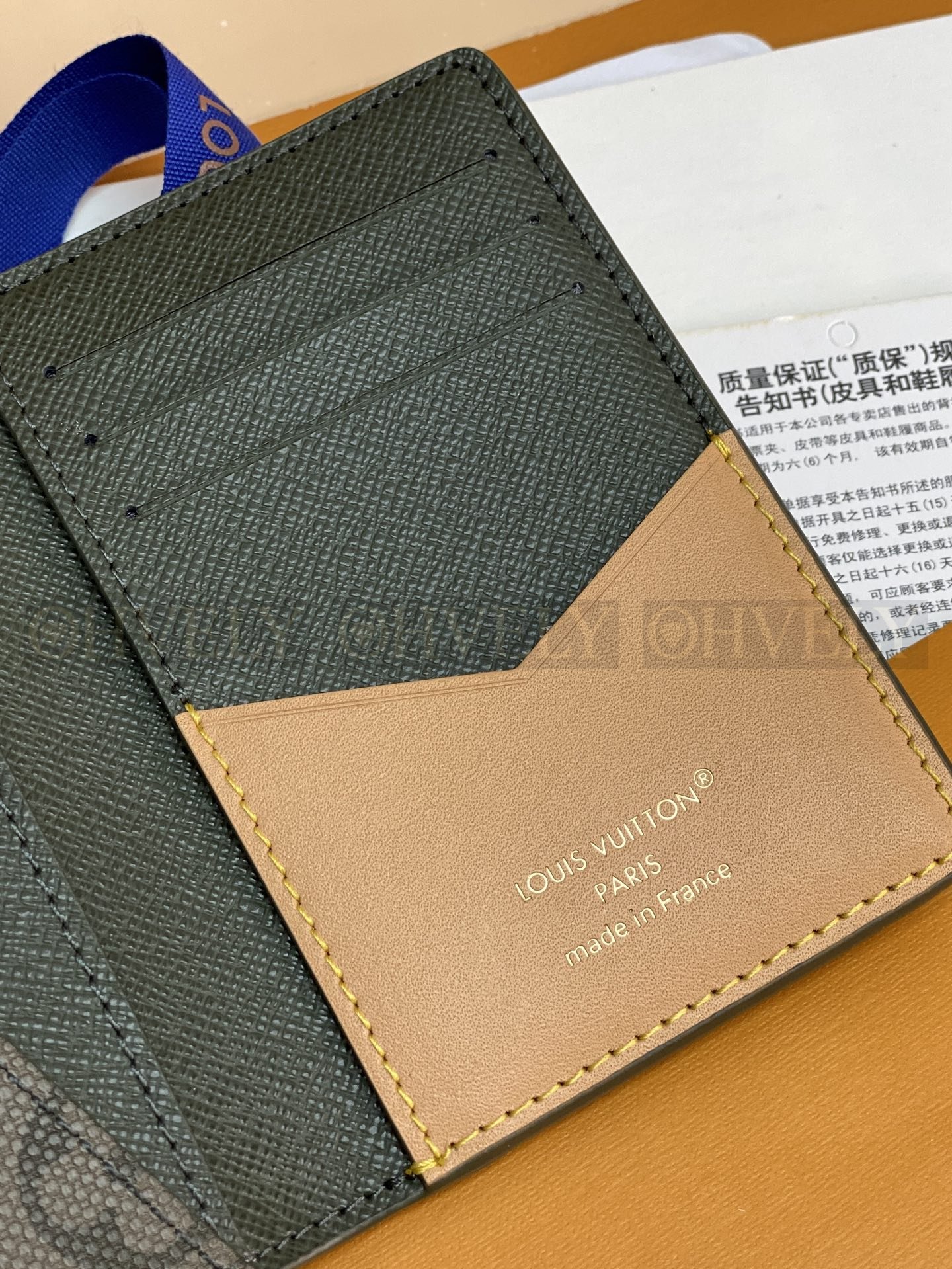 【 ZP 버전 】 루이비통 모노그램 오리진 포켓 오거나이저 카키 상품 썸네일
