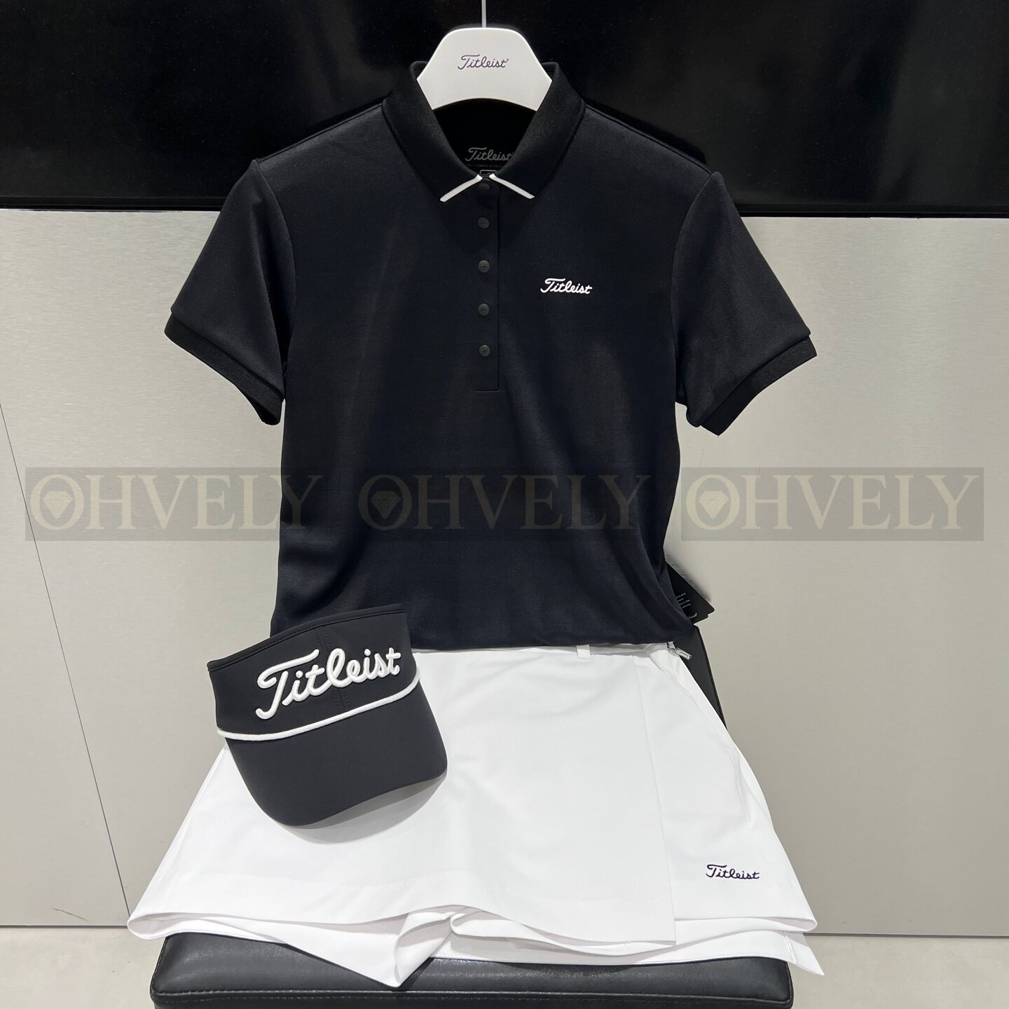 Titleist 타이틀리스트 여성 고르프 쿨링 속바지 일체형 큐롯 스커트 화이트/민트/그레이 상품 썸네일