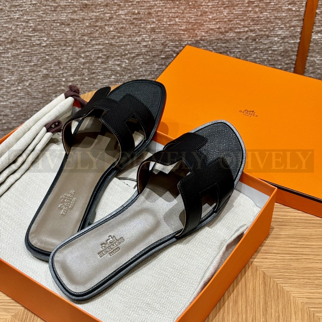 【 ZP버전 】H 오란 샌들 앱송 스킨 블랙 상품 썸네일