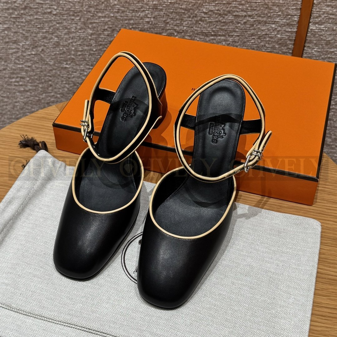 【 ZP버전 】H 카밀라 60 펌프스 힐 블랙 상품 썸네일