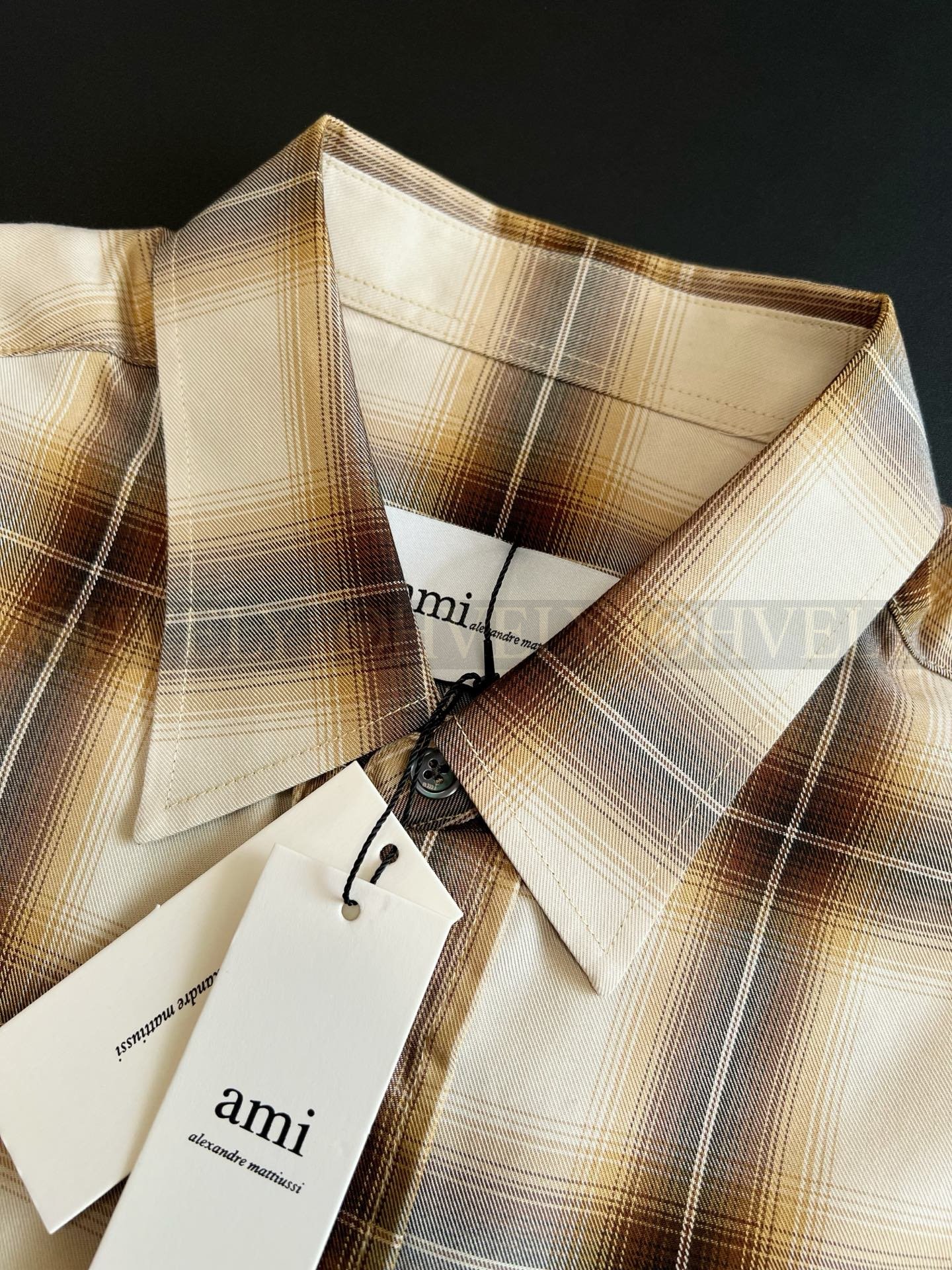 【 ZP버전 】아미 자수 체크 셔츠 상품 썸네일