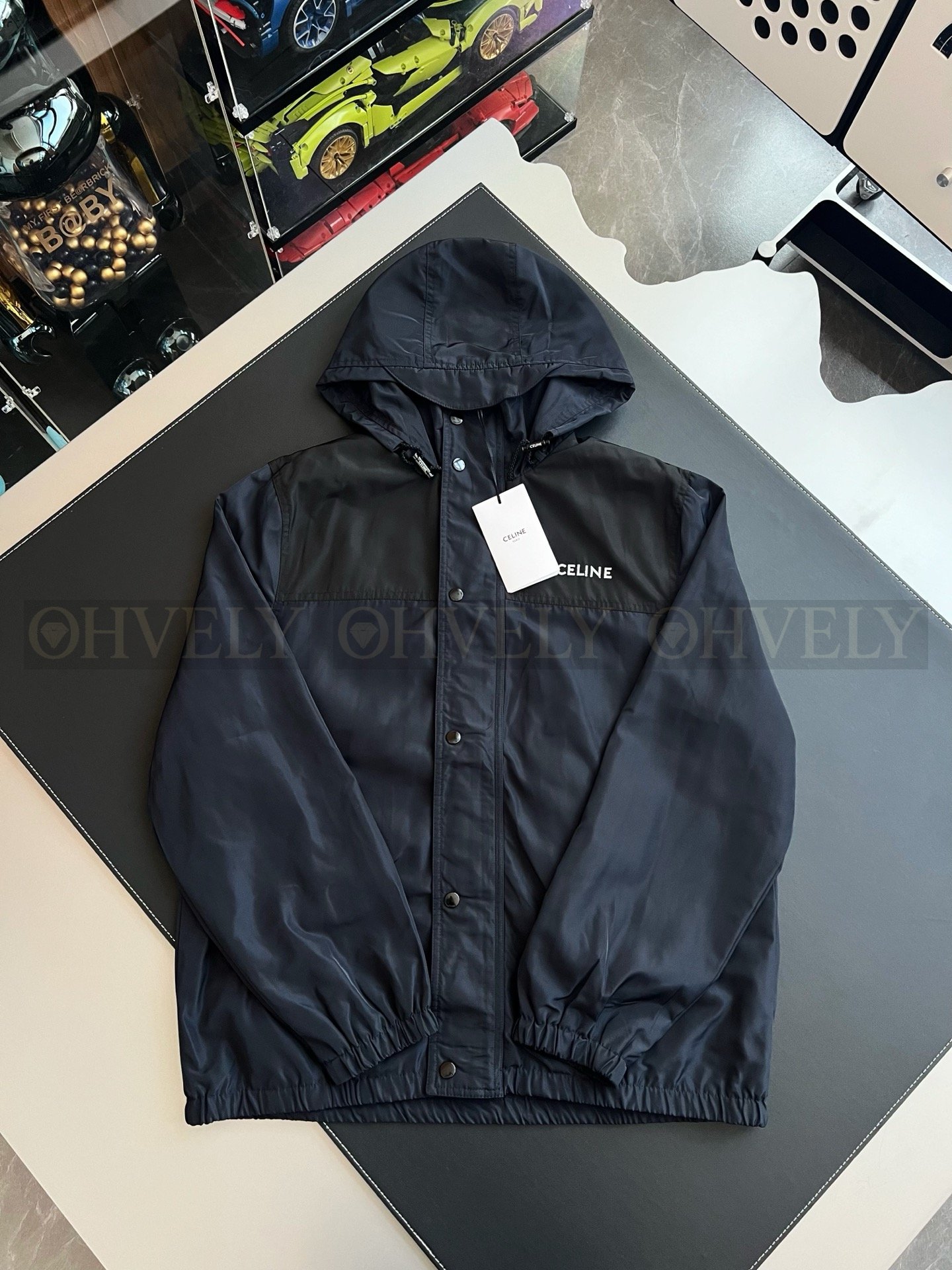 【 ZP버전 】CEL 자수 스몰 로고 윈드브레이커 상품 썸네일