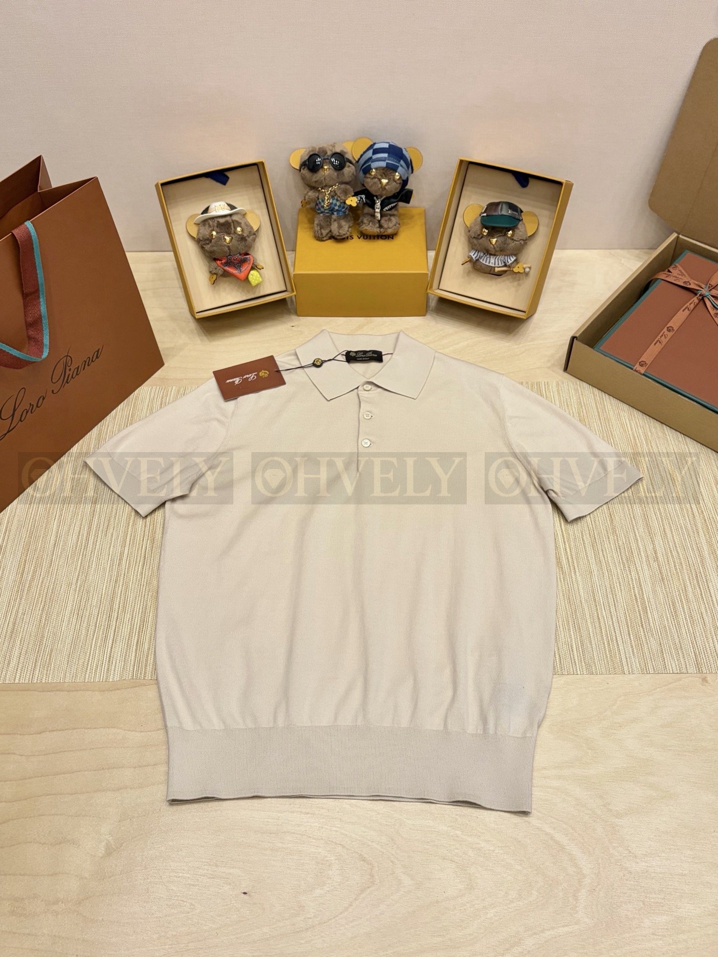 【 ZP버전 】 LP 클래식 카라 니트 반팔티 ( 5컬러 ) 상품 썸네일