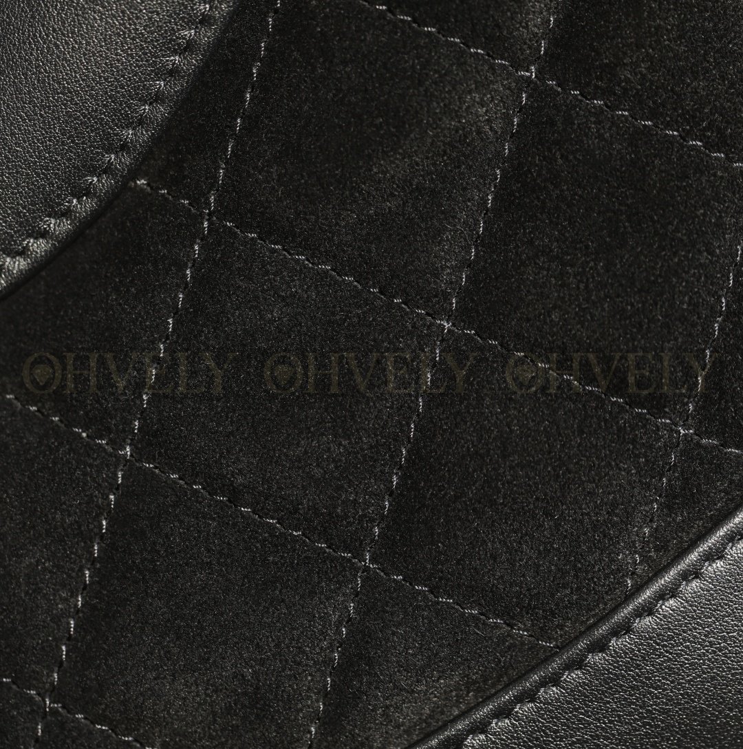 【 ZP버전 】CN 삼일 나노 스웨이드 체인 쇼퍼백 블랙 상품 썸네일