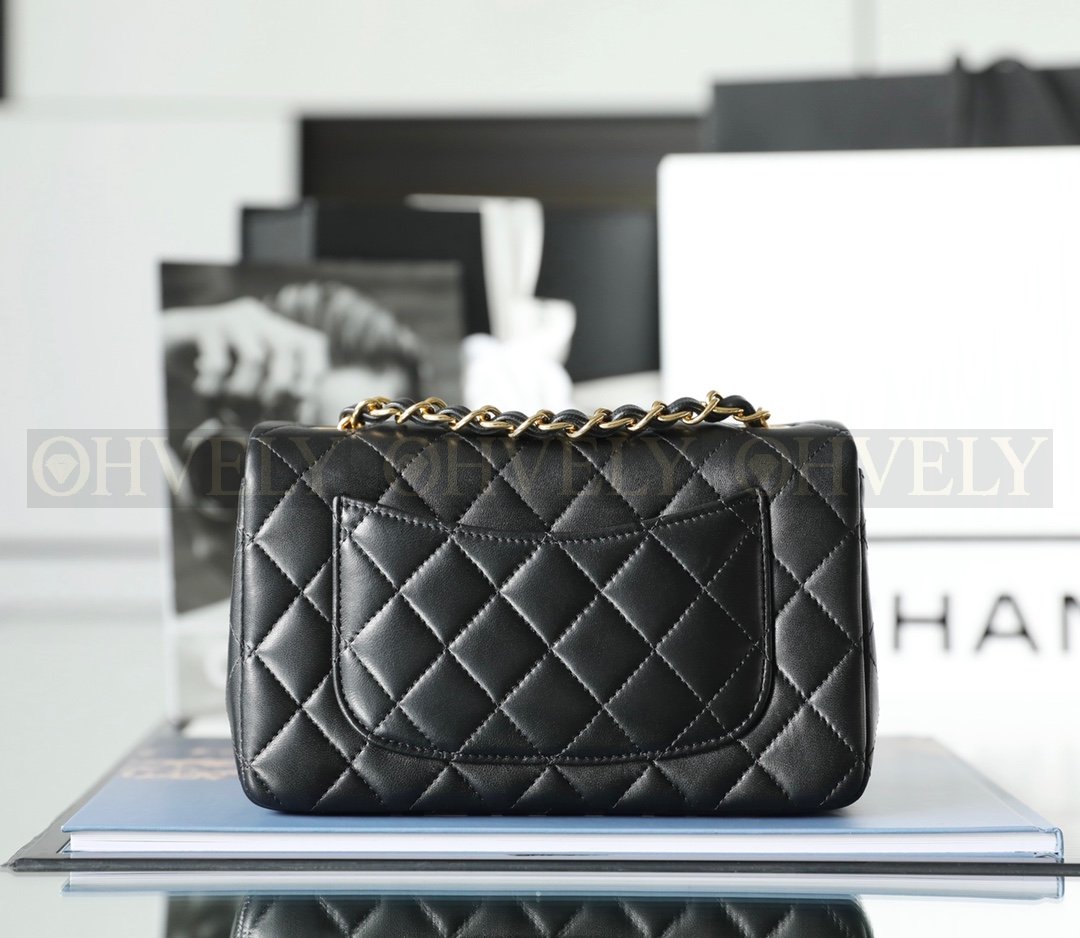 【 ZP버전 】CN 클래식 플랩 뉴미니 블랙 골드 상품 썸네일