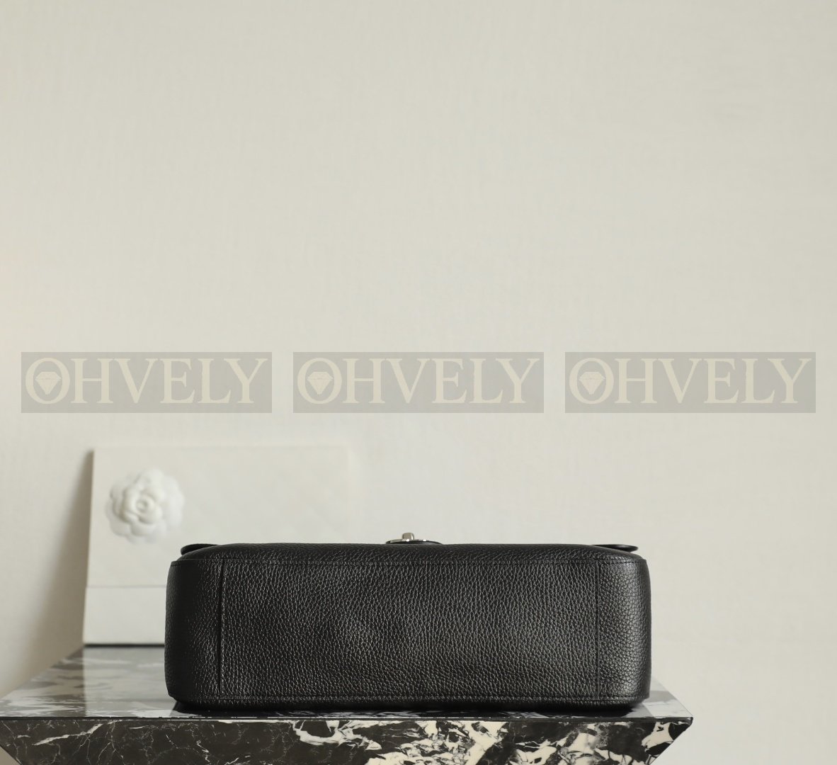 【 ZP버전 】CN 맥시 플랩 스몰 숄더백 블랙 은장 상품 썸네일