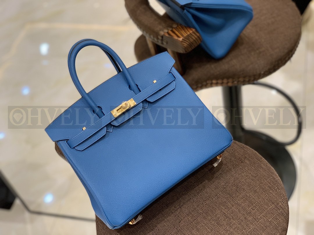 【 ZP버전 】HM Birkin 버킨 백 에게 블루 골드버클 25 상품 썸네일