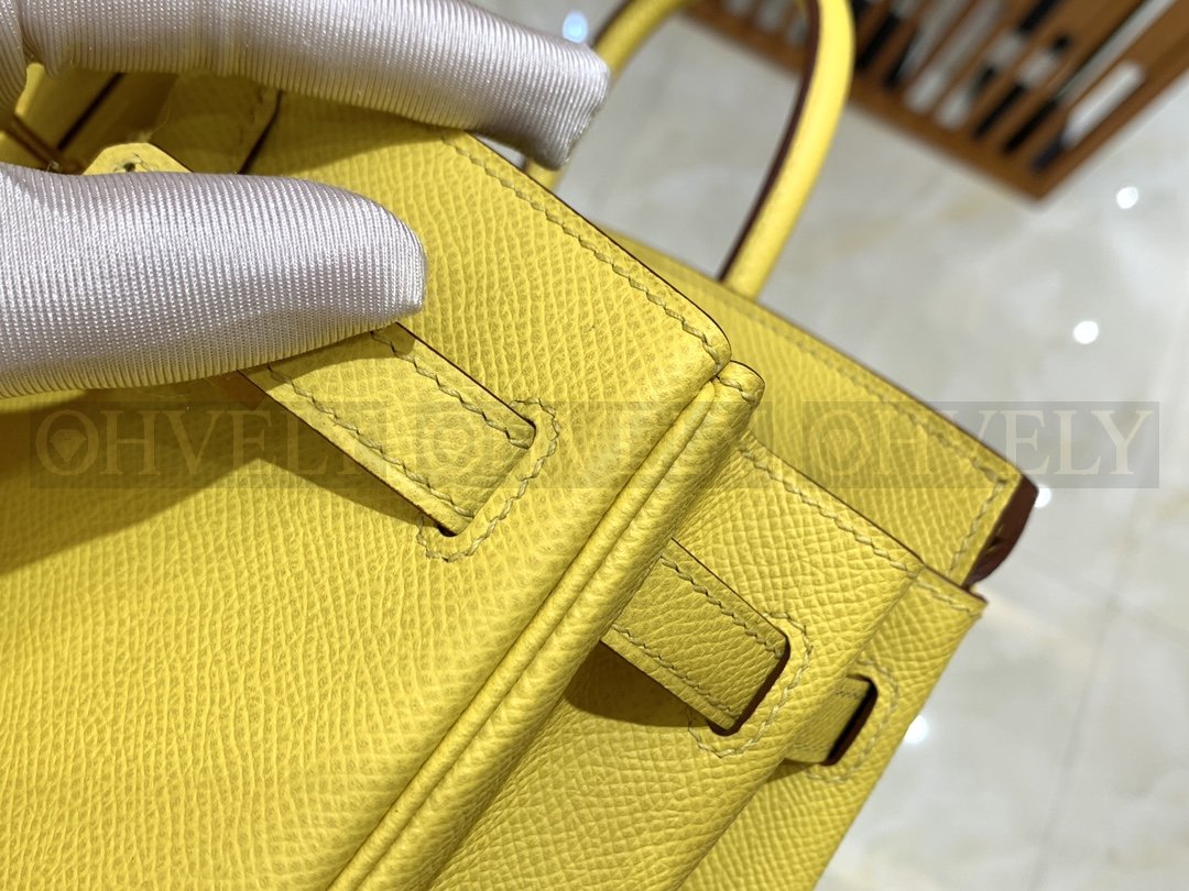 【 ZP버전 】HM Birkin 버킨 백 레몬 옐로우 골드버클 25 상품 썸네일