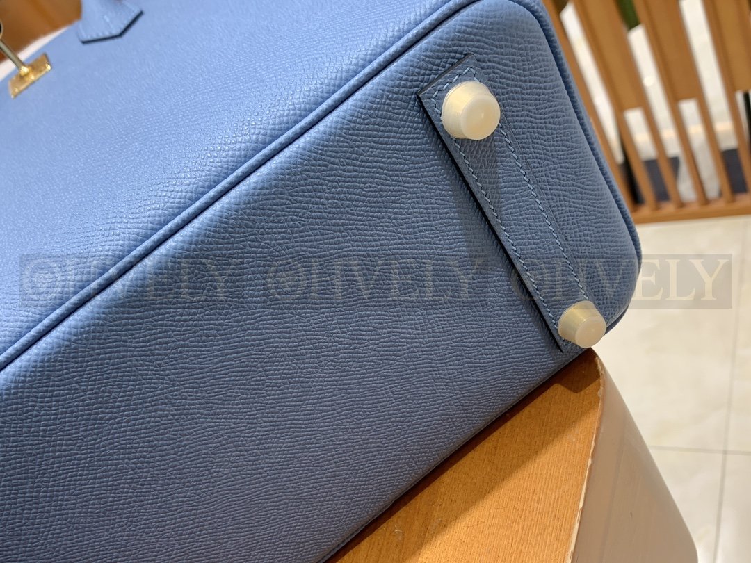【 ZP버전 】HM Birkin 버킨 백 헤븐 블루 골드버클 25 상품 썸네일
