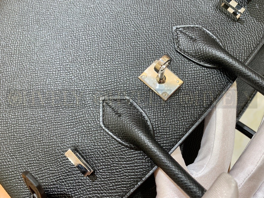 【 ZP버전 】HM Birkin 버킨 백 블랙 실버버클 25 상품 썸네일