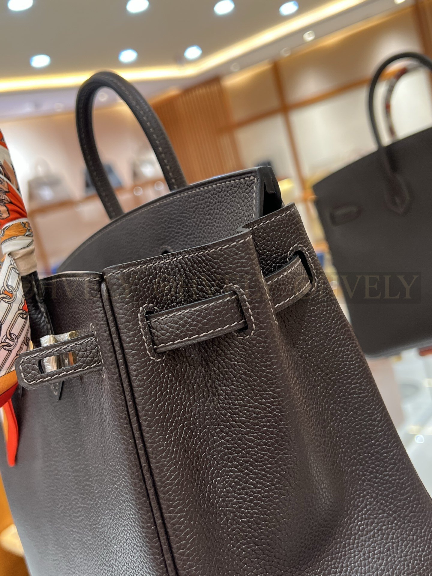 【 ZP버전 】HM Birkin 버킨 콜릿 샴페인 골드버클 25 상품 썸네일