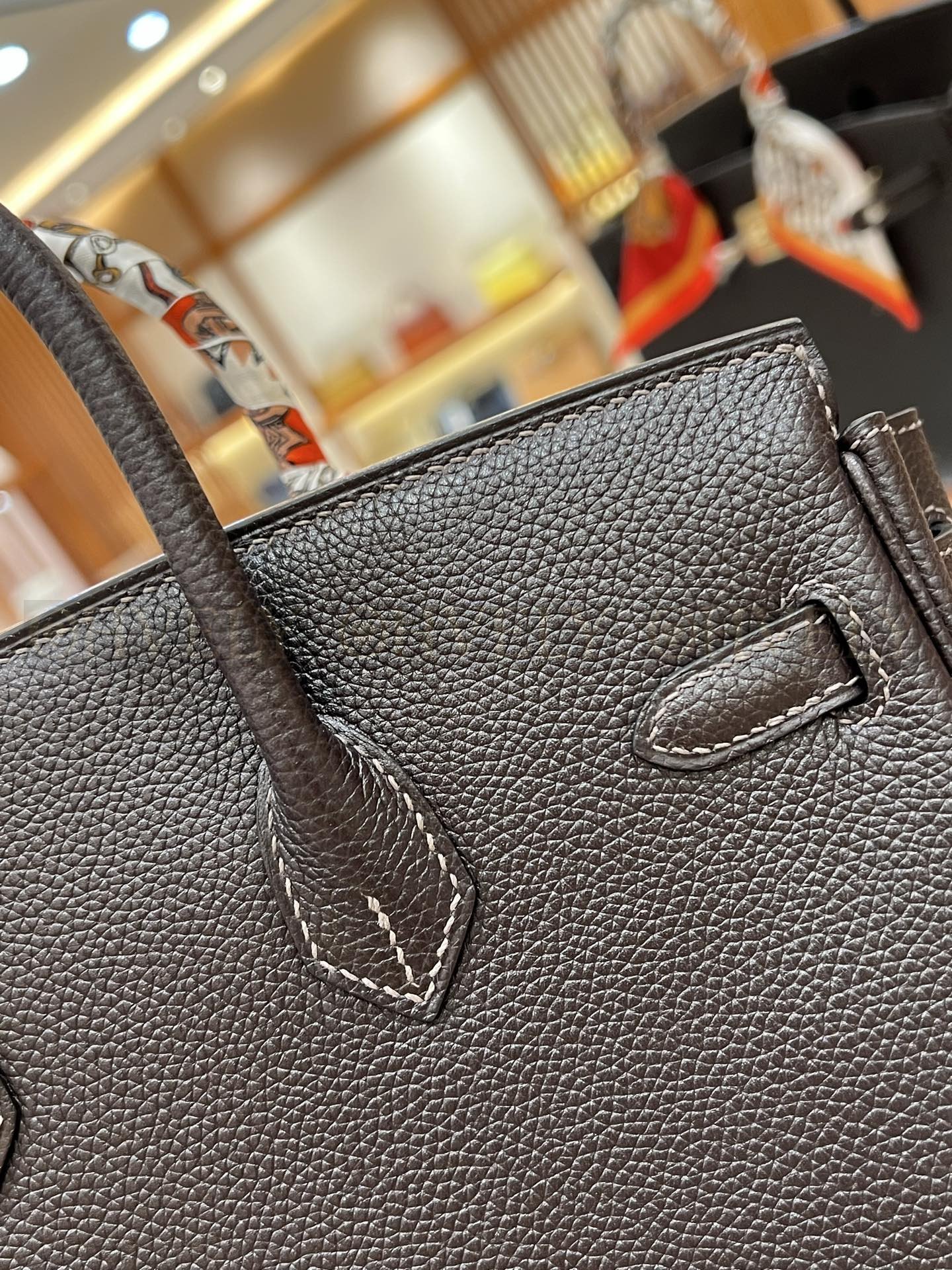 【 ZP버전 】HM Birkin 버킨 콜릿 샴페인 골드버클 25 상품 썸네일