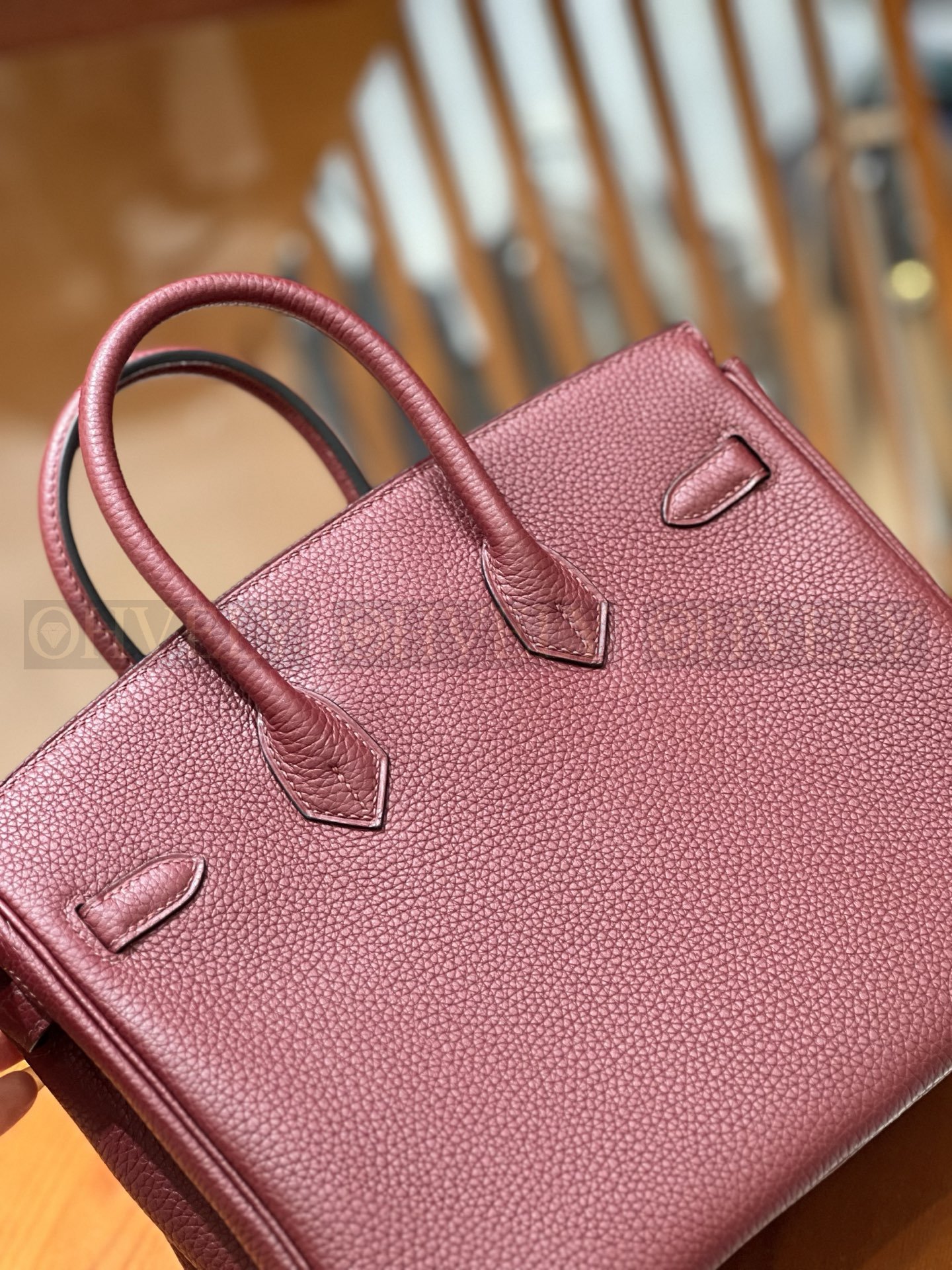 【 ZP버전 】HM Birkin 버킨백 토고 버건디 골드버클 25 상품 썸네일