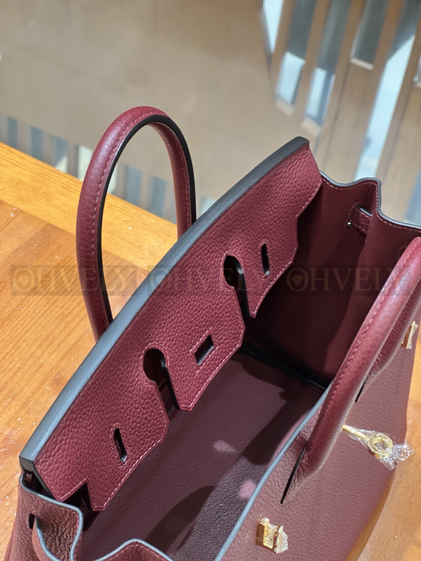 【 ZP버전 】HM Birkin 버킨백 토고 버건디 골드버클 25 상품 썸네일