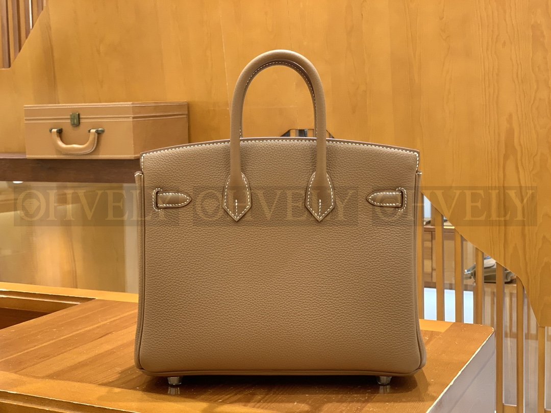 【 ZP버전 】HM Birkin 버킨백 토고 골드 브라운 실버버클 25 상품 썸네일