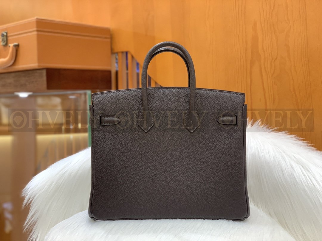 【 ZP버전 】HM Birkin 버킨백 토고 초콜릿 골드버클 25 상품 썸네일