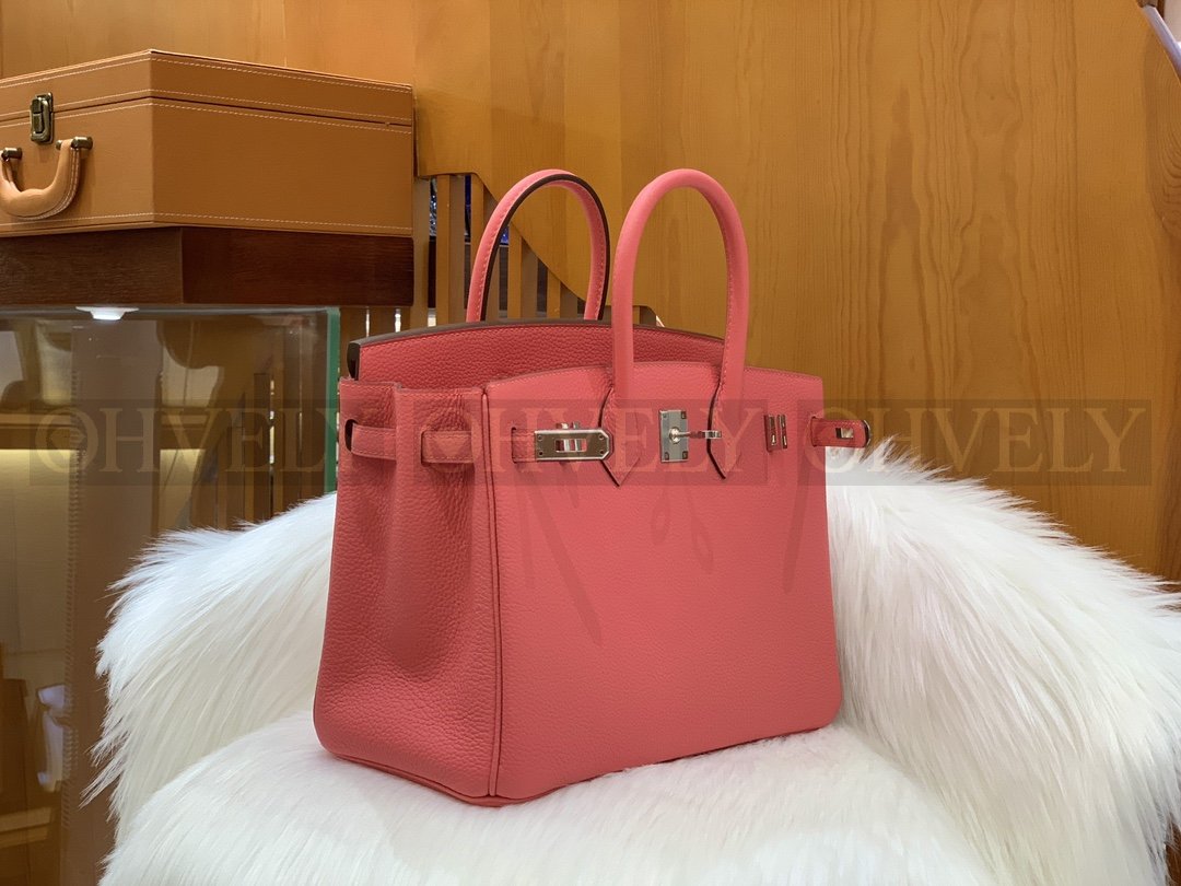 【 ZP버전 】HM Birkin 버킨백 토고 립스틱 핑크 실버버클 25 상품 썸네일