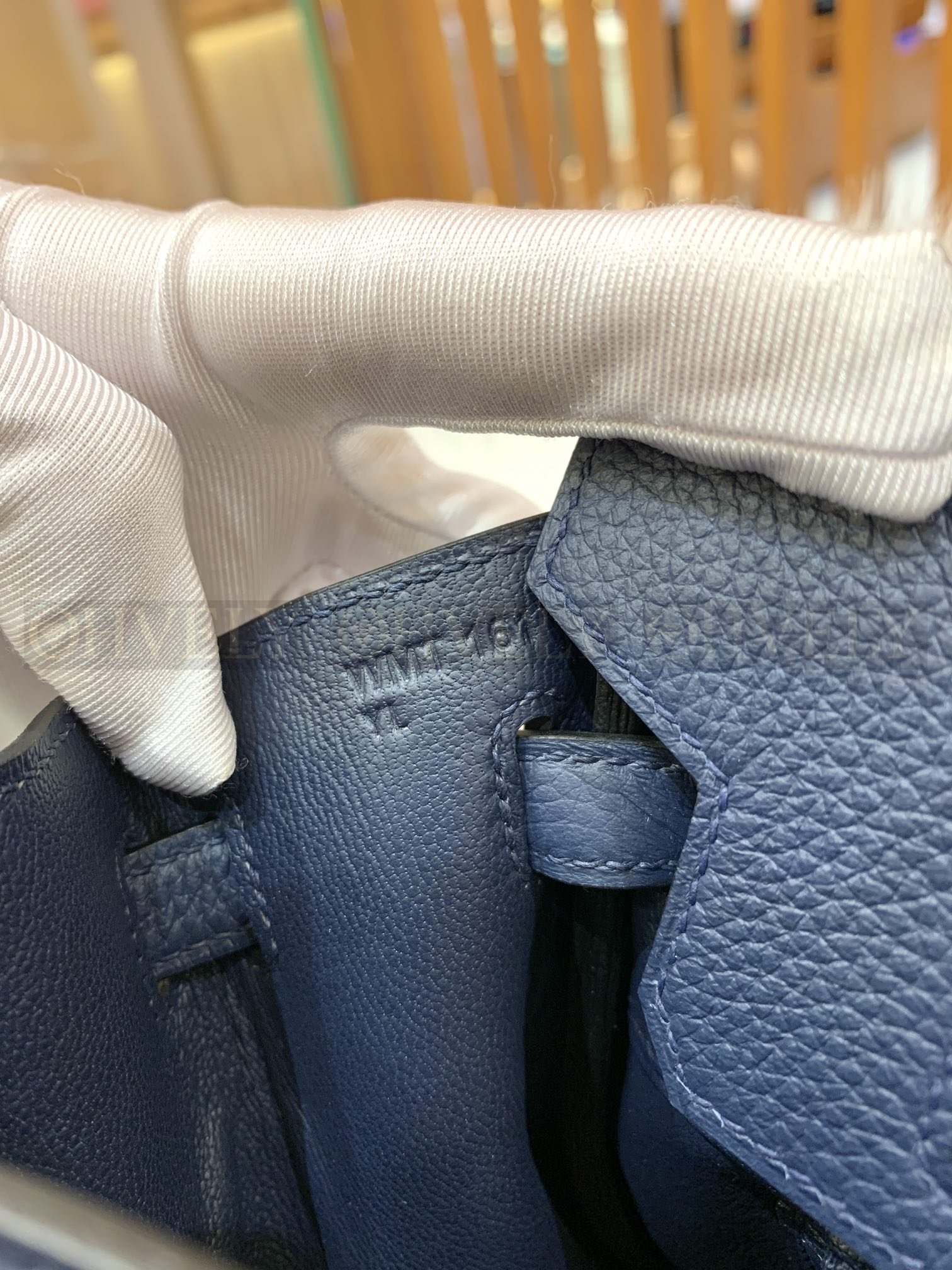 【 ZP버전 】HM Birkin 버킨백 토 사파이어 블루 골드버클 25 상품 썸네일