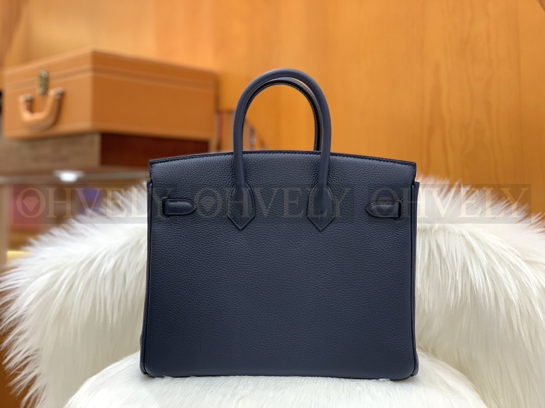 【 ZP버전 】HM Birkin 버킨백 토고 사파이어 블루 실버버클 25 상품 썸네일