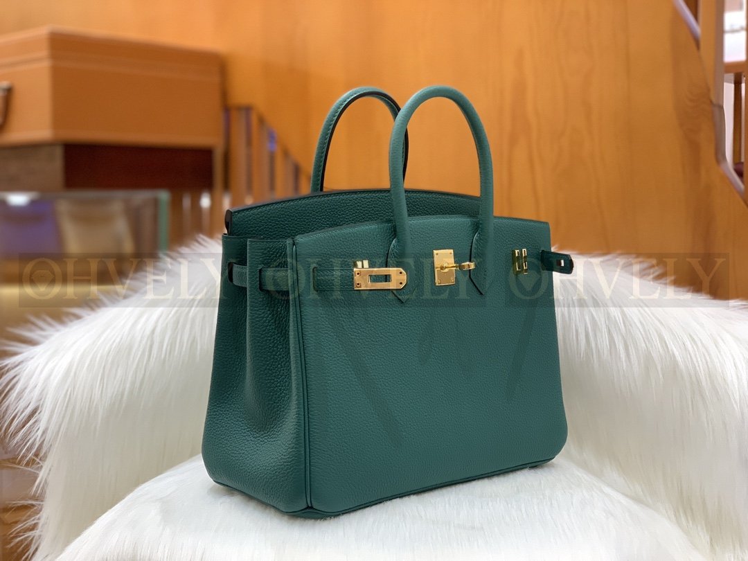 【 ZP버전 】HM Birkin 버킨백 토고 피콕 그린 골드버클 25 상품 썸네일
