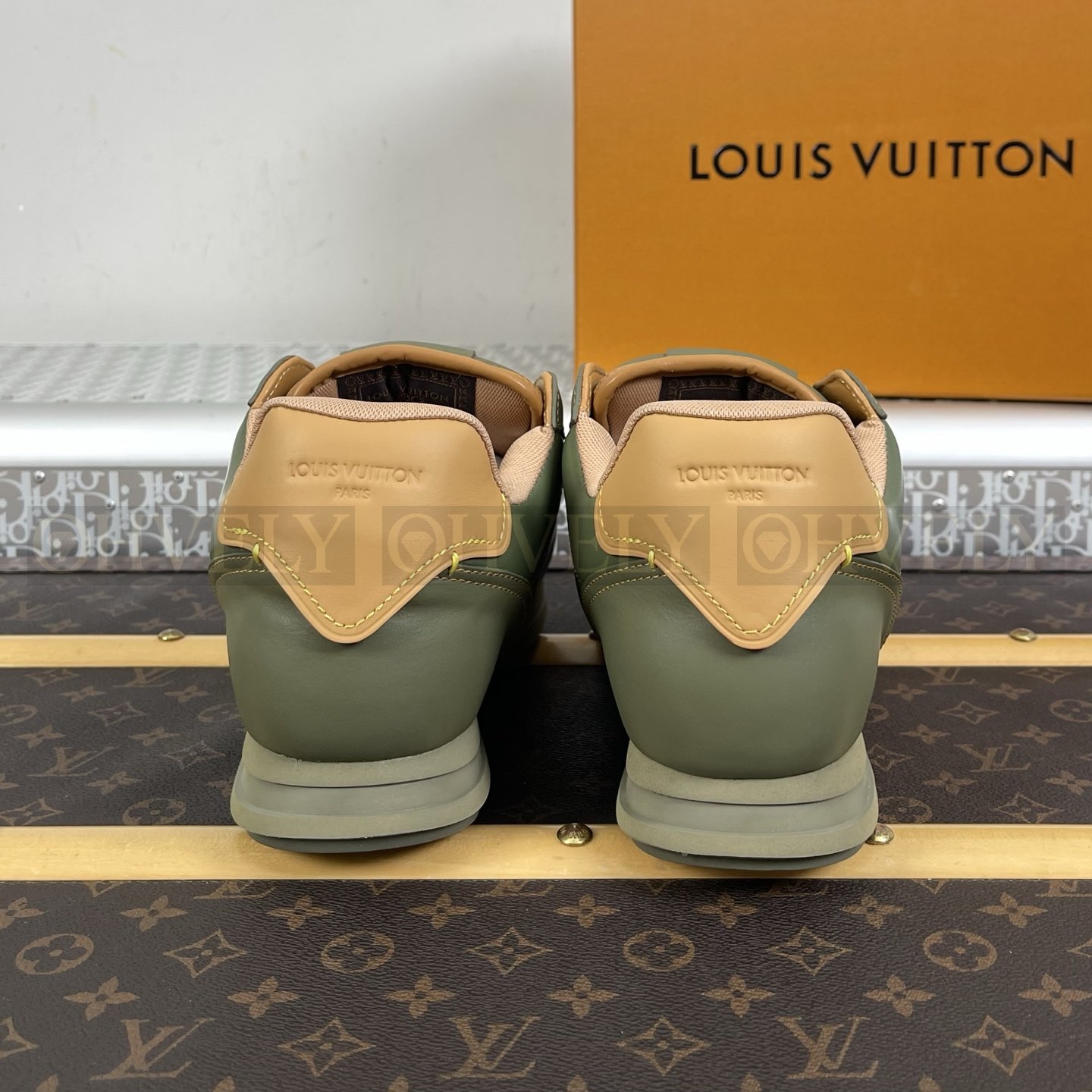 【 ZP버전 】LV 버터소프트 스니커즈 카키 상품 썸네일