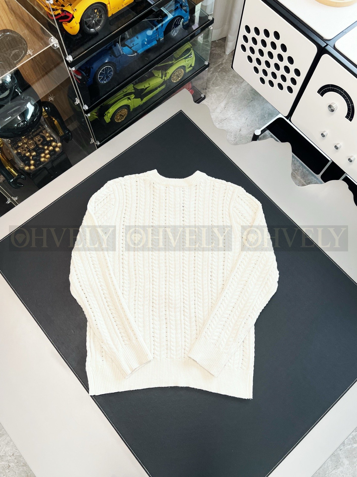 【 ZP버전 】 LV 케이블 니트 로고 스웨터 상품 썸네일
