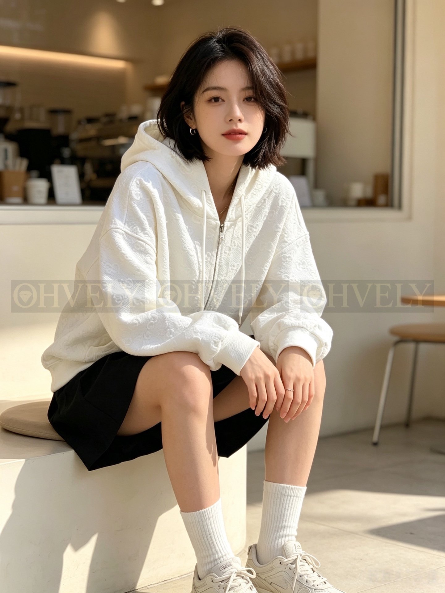 【 ZP버전 】GC 프린팅 엠보싱 집업 아우터 상품 썸네일