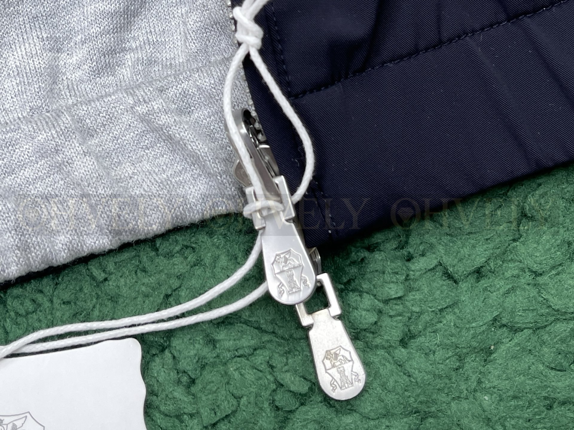 【 ZP버전 】BC 로고 장식 코팅 나일론 리버서블 숏 자켓 상품 썸네일
