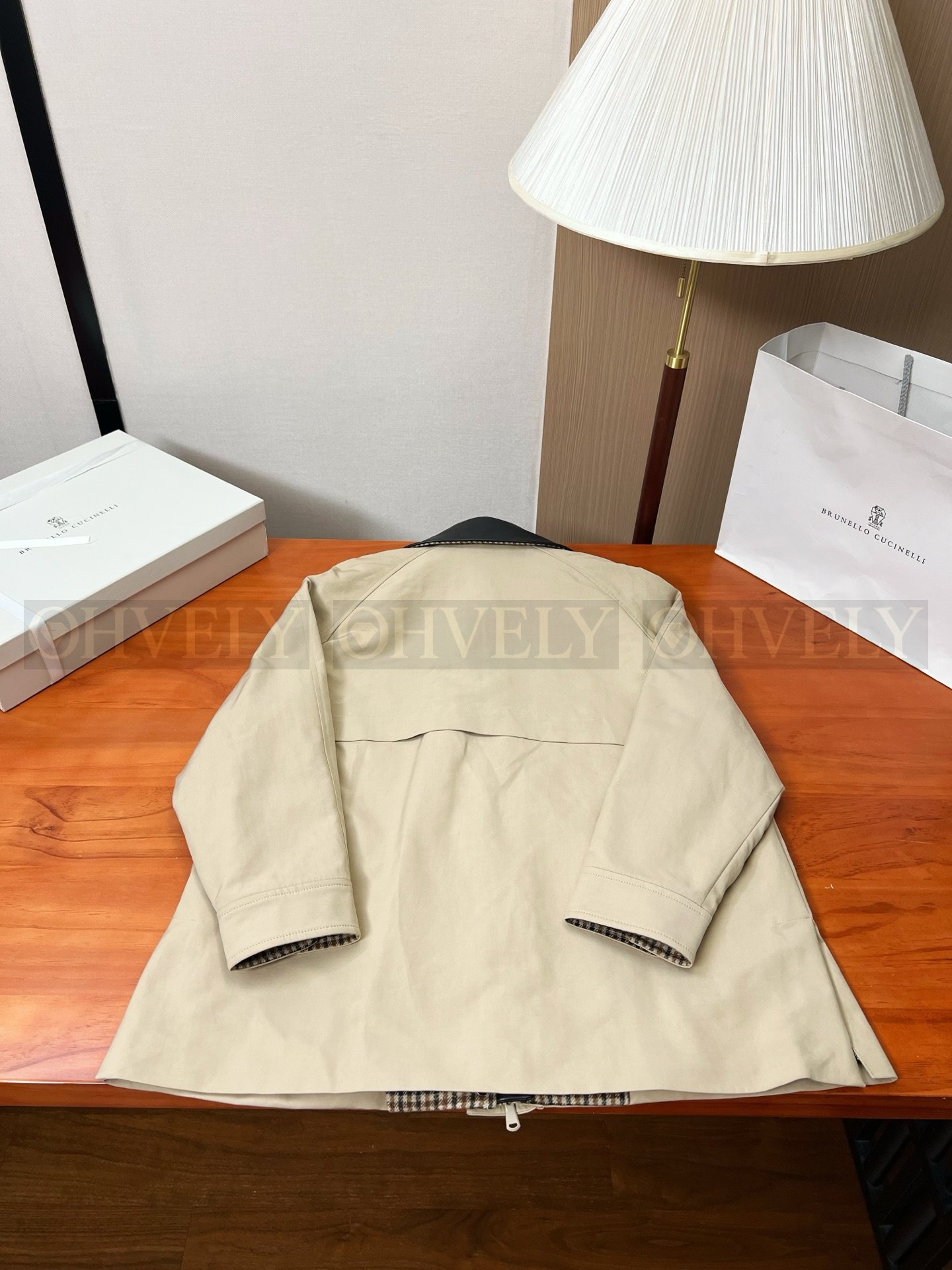 【 ZP버전 】BC 카라 배색 포켓 자켓 상품 썸네일