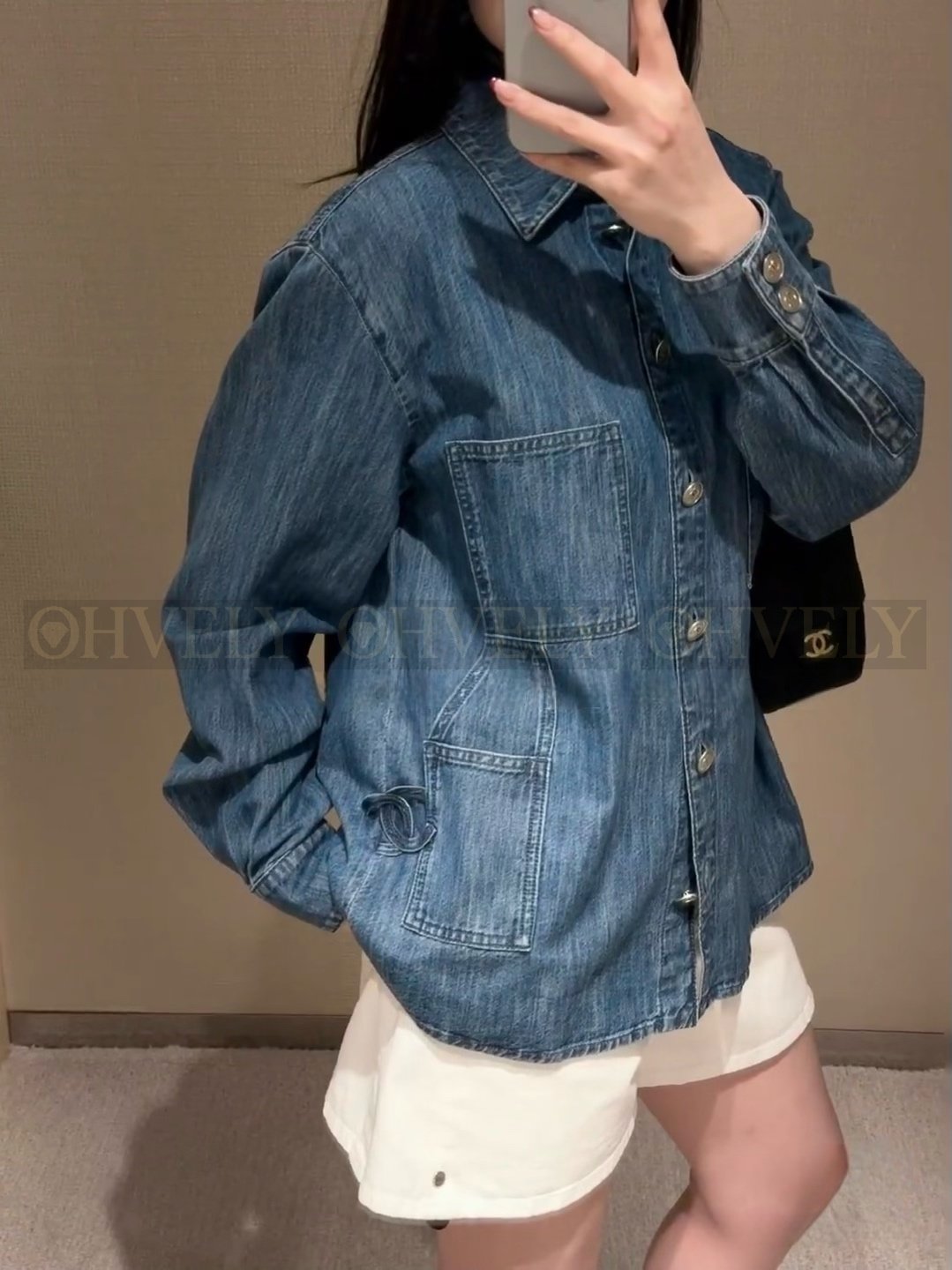 【 ZP버전 】CN 신상 블루 데님 셔츠 재킷 상품 썸네일